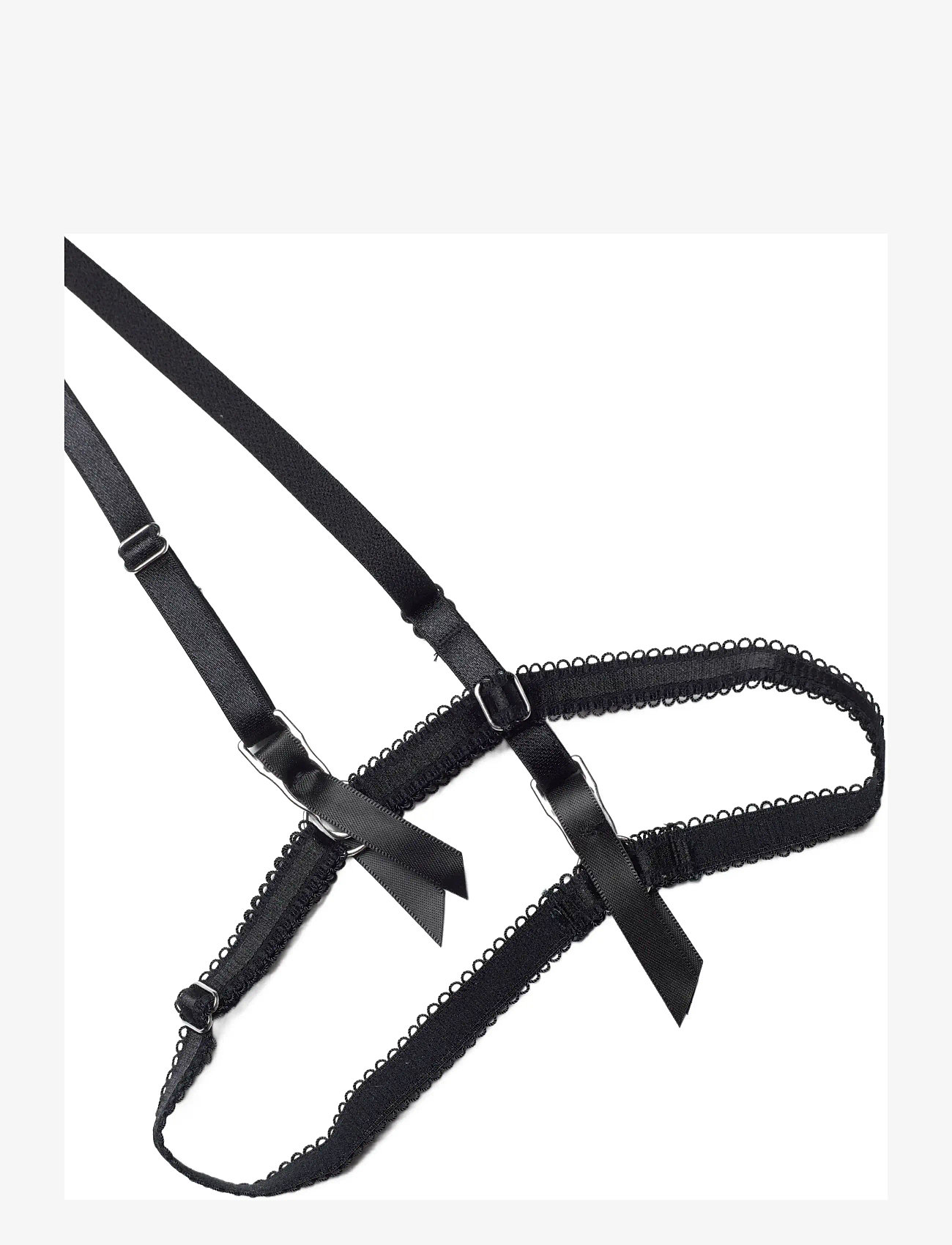 Hunkemöller - Chelsey Suspender - strumpebandshållare - caviar - 2