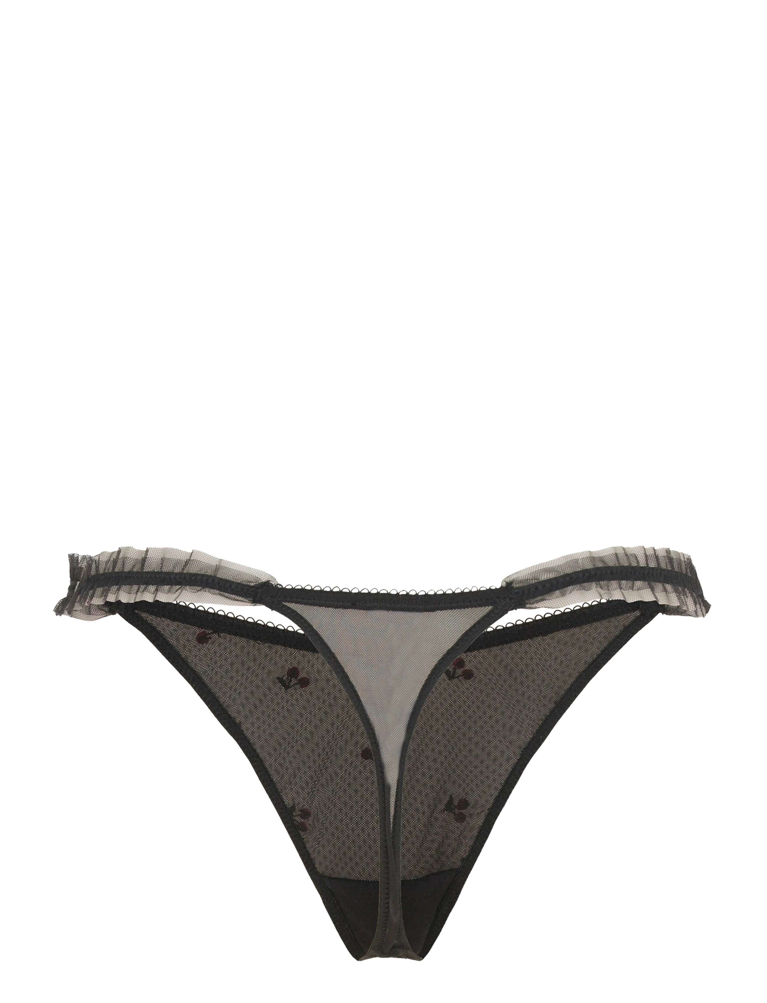 Hunkemöller - Chelsey Hl String T - laveste priser - caviar - 2