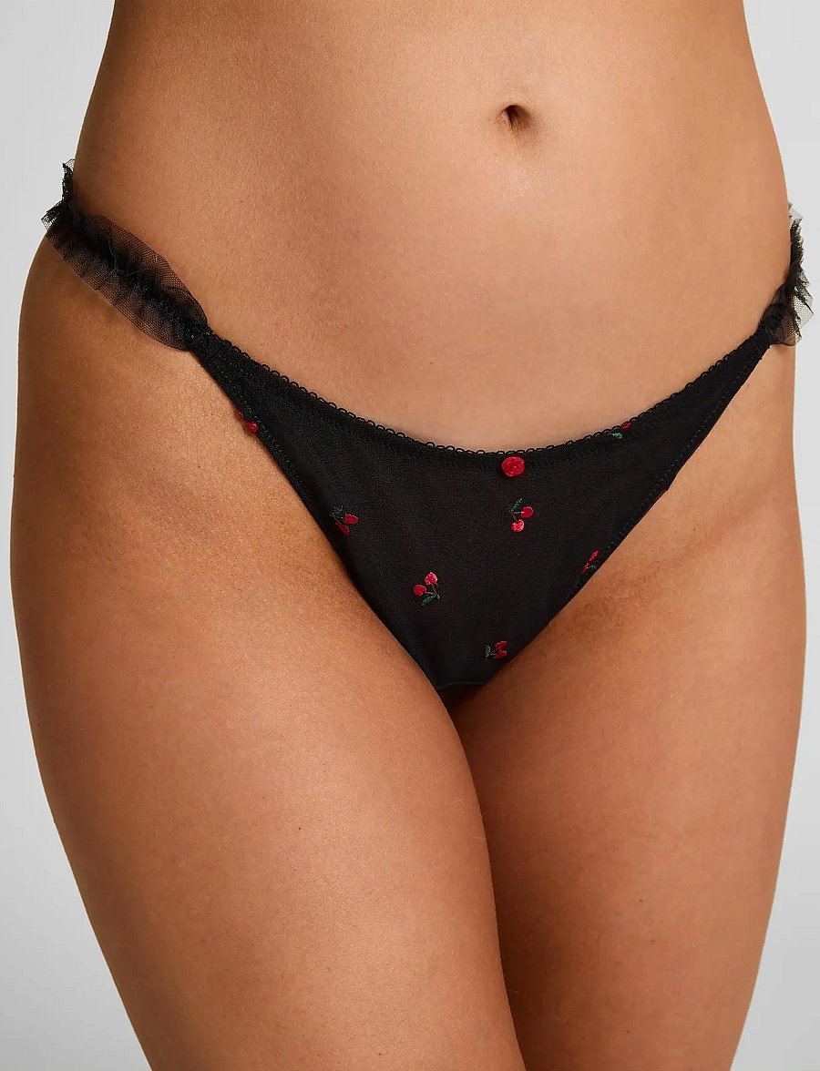 Hunkemöller - Chelsey Hl String T - stringit - caviar - 4