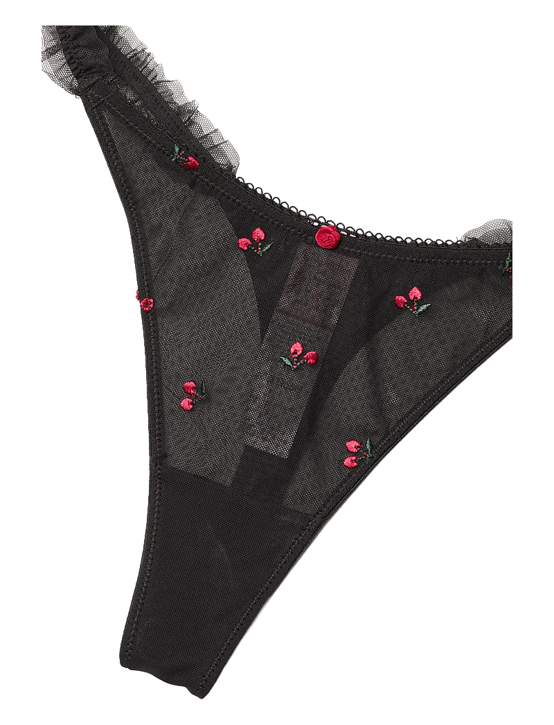 Hunkemöller - Chelsey Hl String T - stringtrosor - caviar - 3