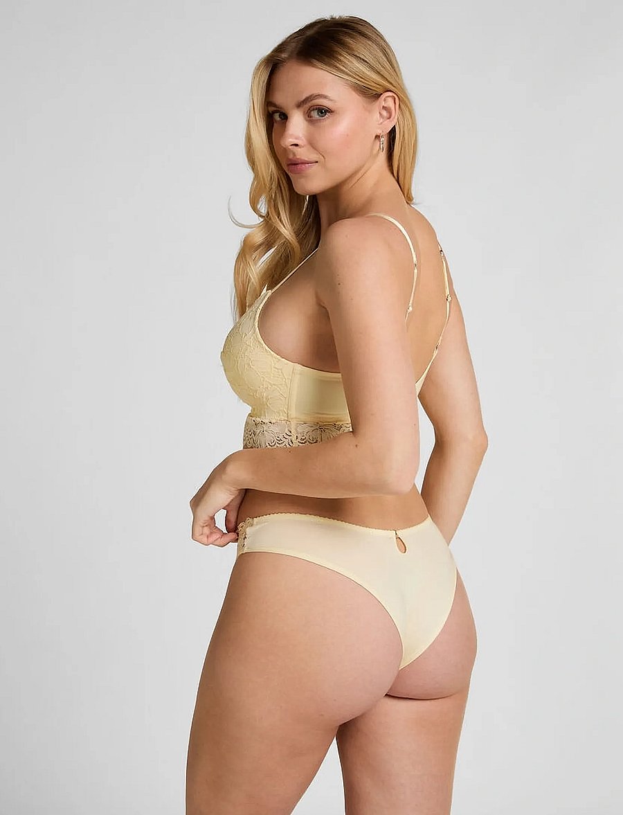 Hunkemöller - Andrea Non Wired Pp - rinnahoidja - anise flower - 5