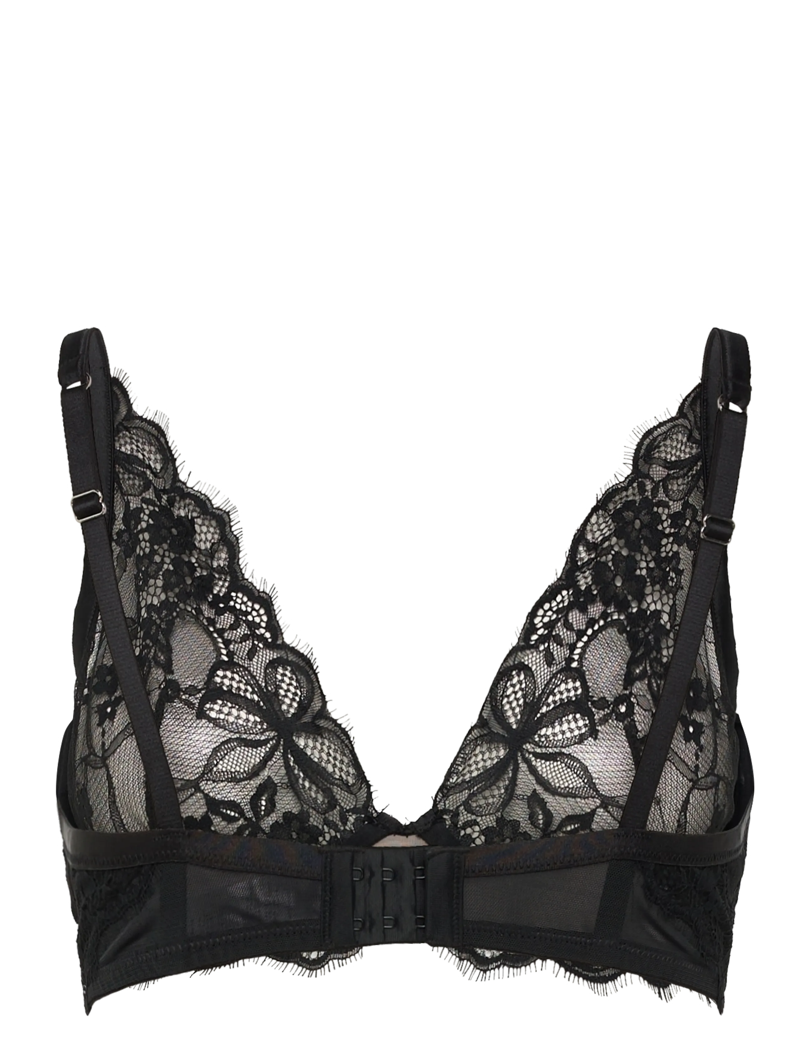Hunkemöller - Prina Up - plunge rinnahoidjad - caviar - 2