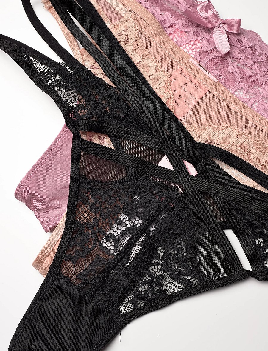Hunkemöller - 3-Pack Fashion - stringtrusser - lilas - 1