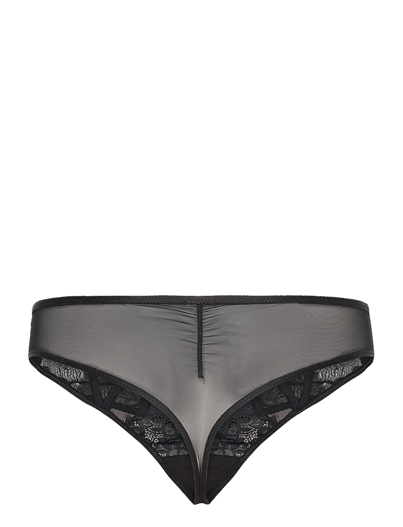 Hunkemöller - Dorothy Sb String - strumpfhalter - caviar - 3
