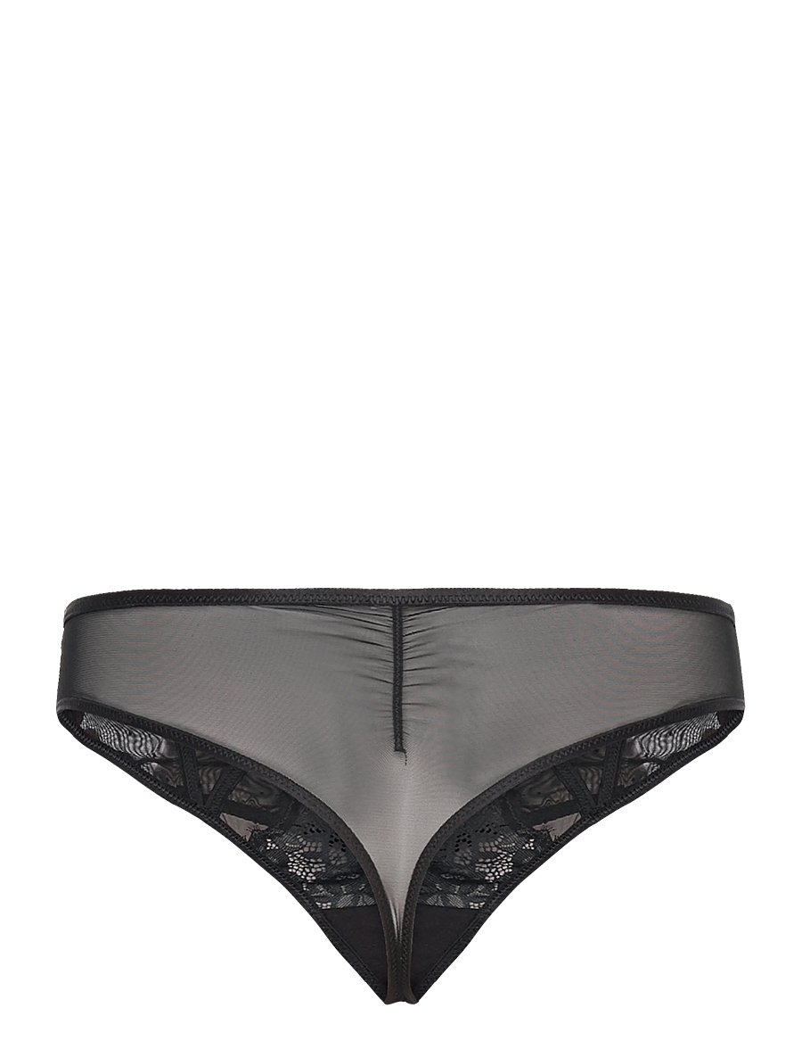 Hunkemöller - Dorothy Sb String - strumpfhalter - caviar - 3