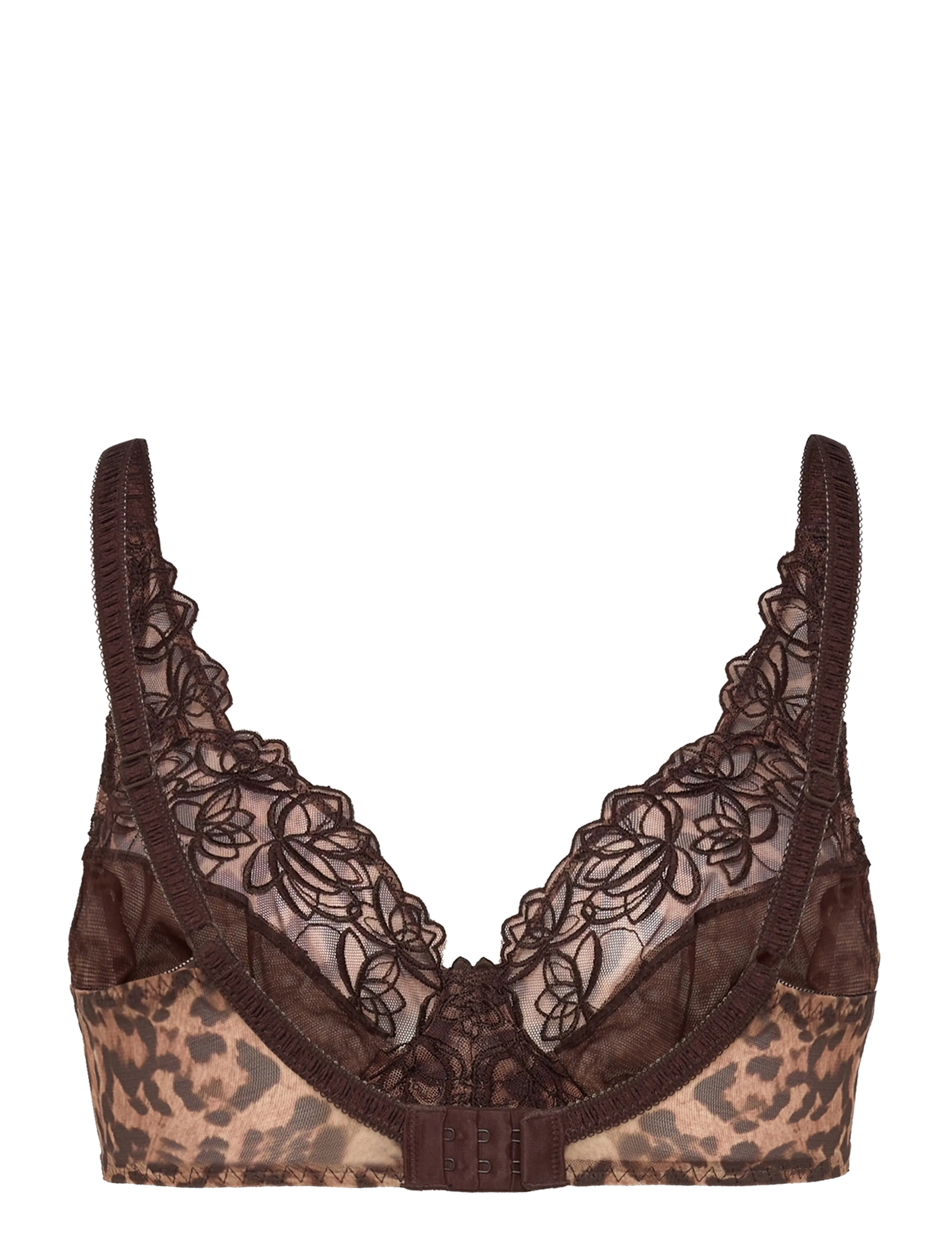 Hunkemöller - Diva Leo Uf - bøjle-bh’er - coffee bean - 2