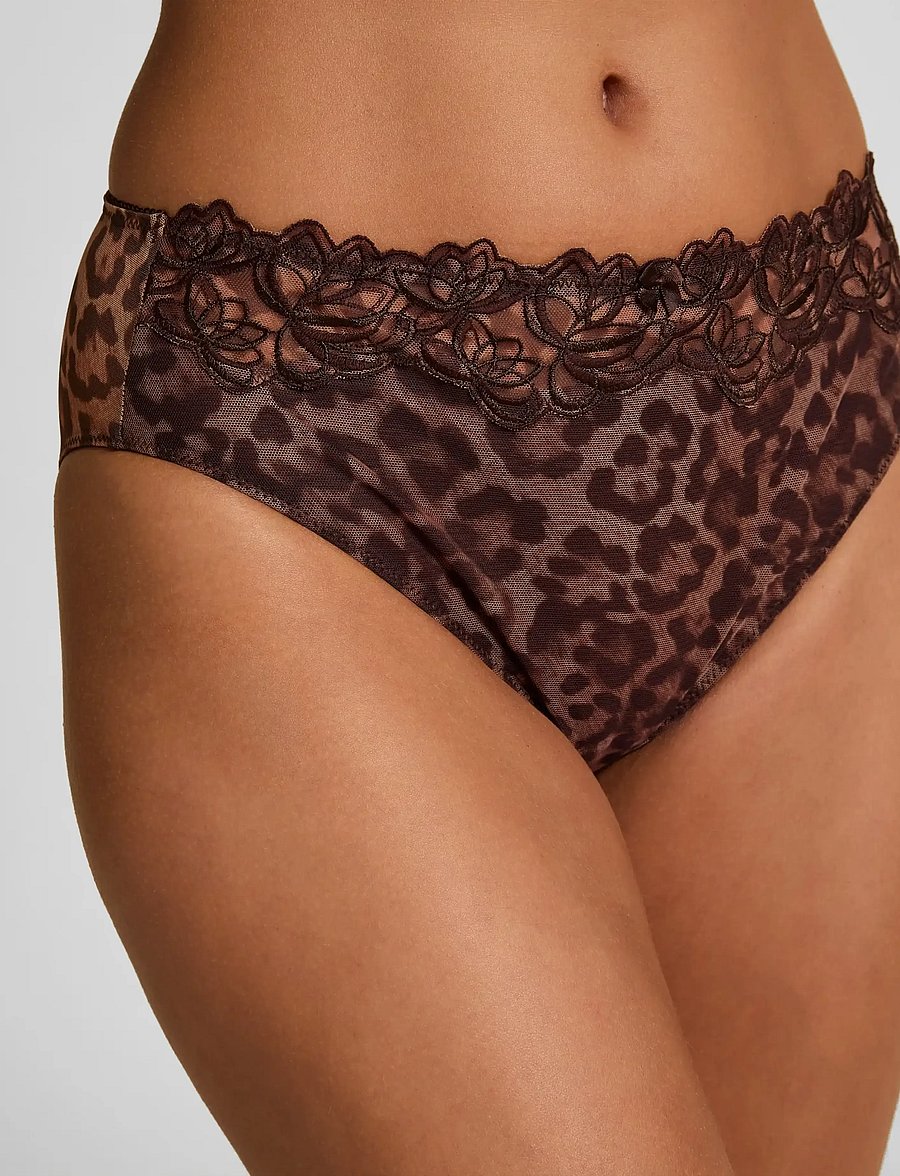 Hunkemöller - Diva Leo Rio Hw - midi & maxi trusser - coffee bean - 3