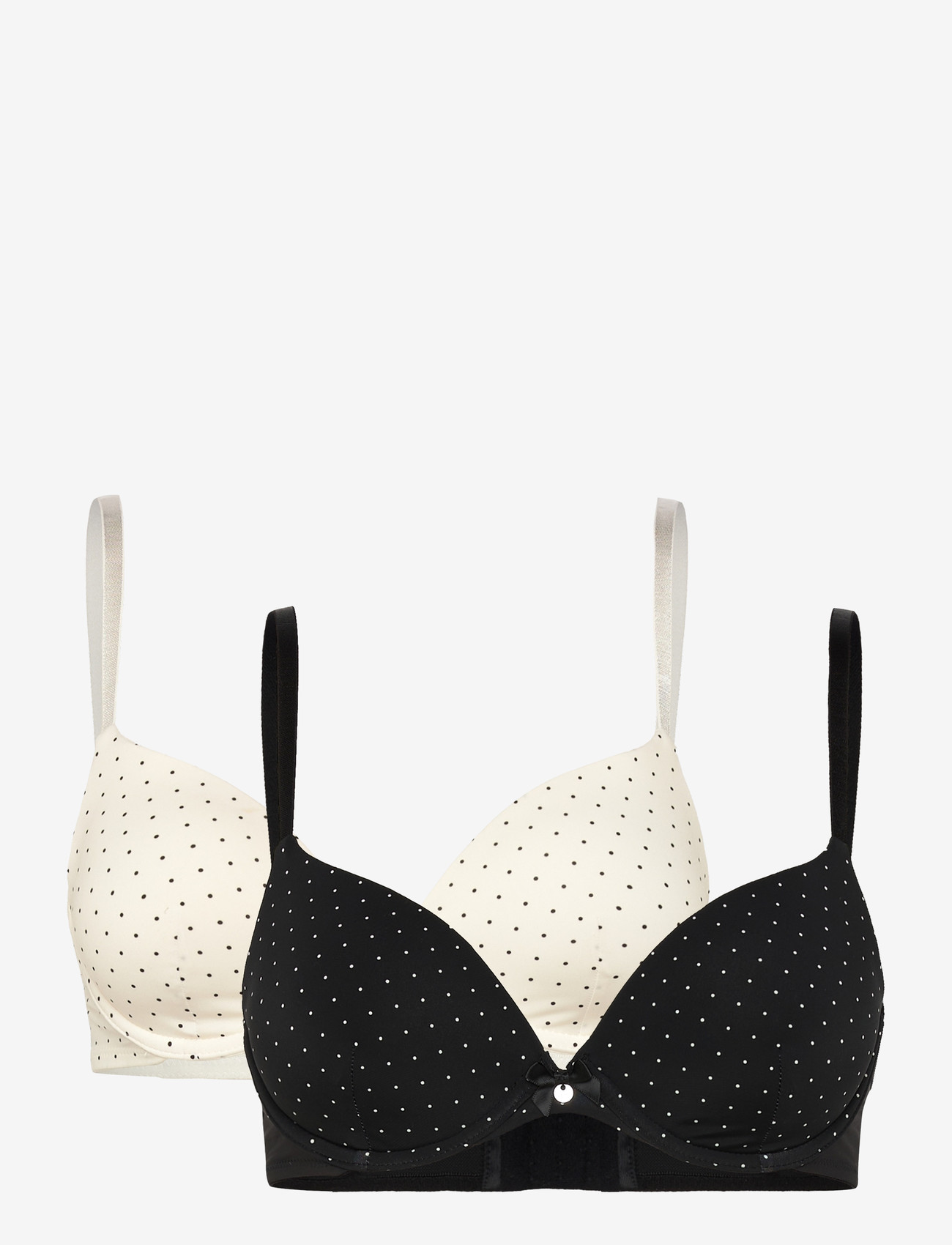 Hunkemöller - P&M Pp 2-Pack - push up bras - caviar - 0
