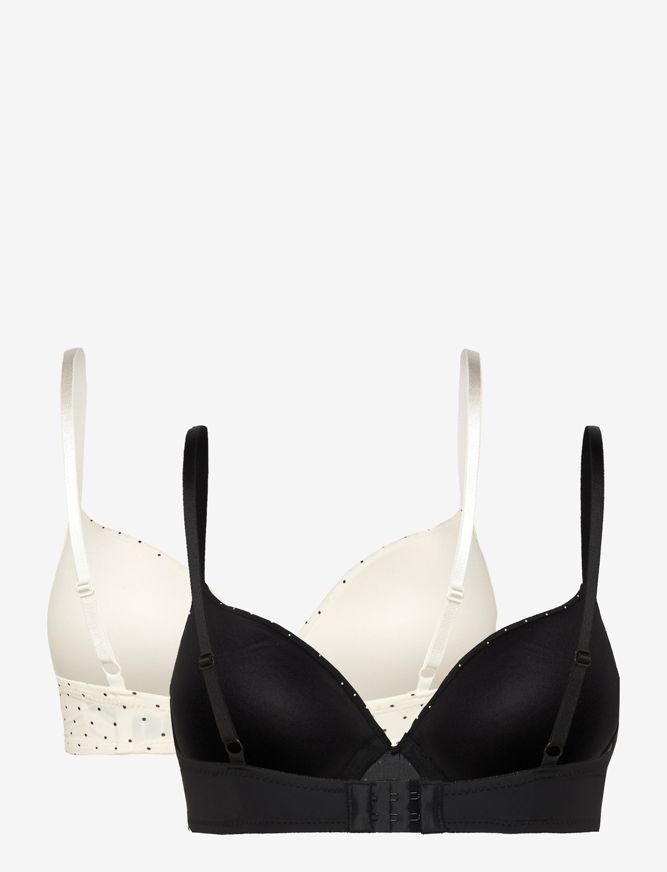 Hunkemöller - P&M Pp 2-Pack - push up bras - caviar - 1