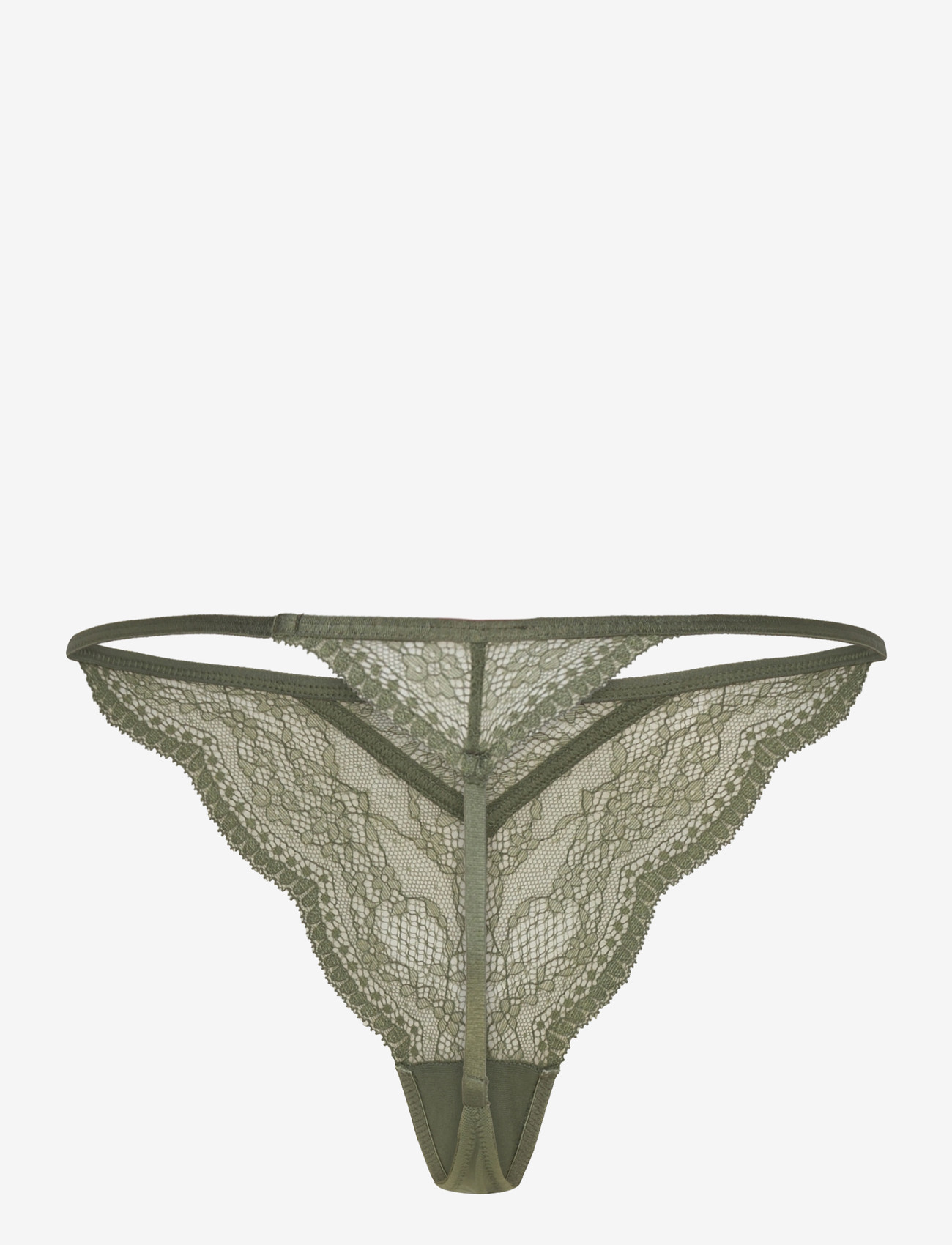 Hunkemöller - Isabelle String Tr - madalaimad hinnad - olive drab - 1