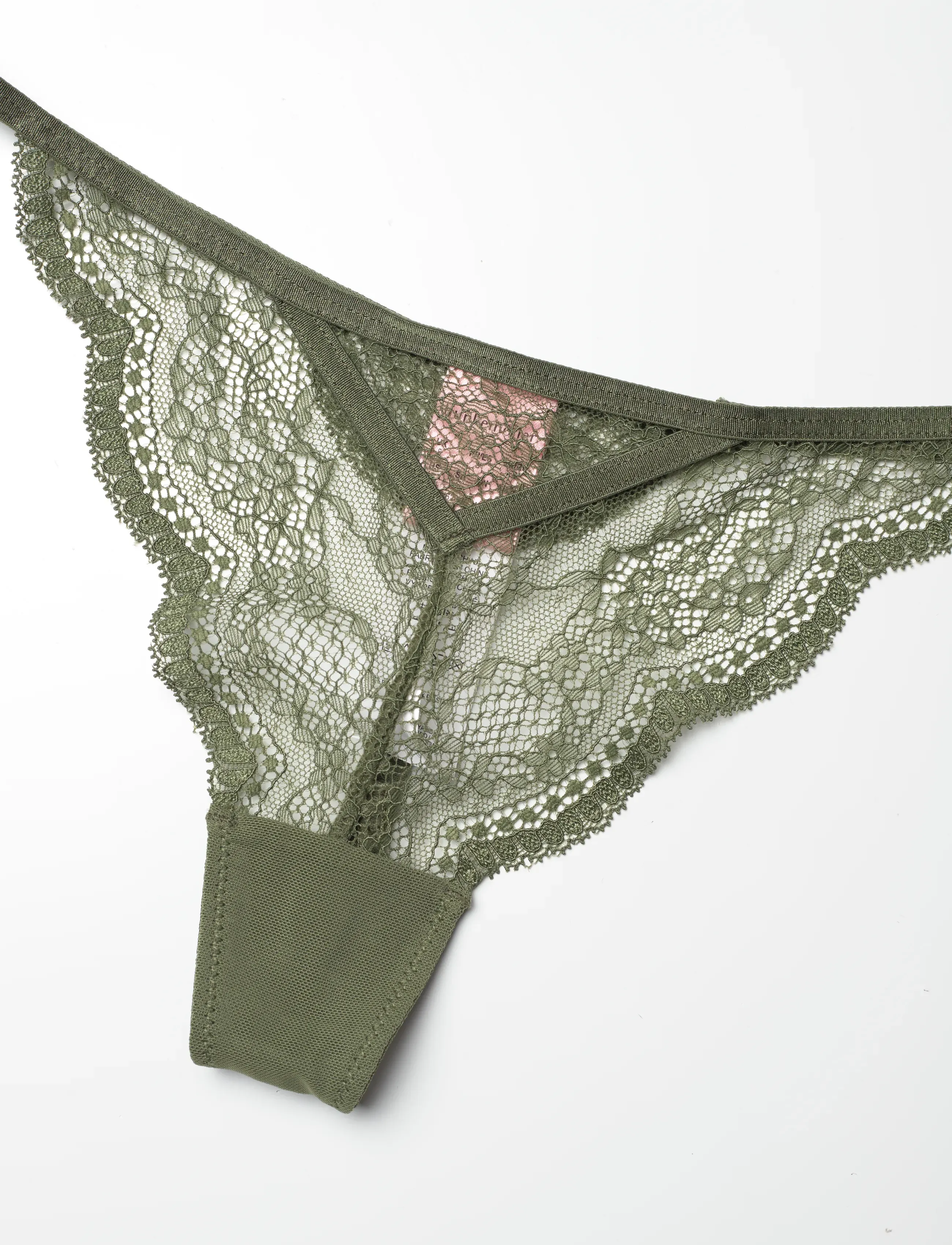 Hunkemöller - Isabelle String Tr - die niedrigsten preise - olive drab - 2