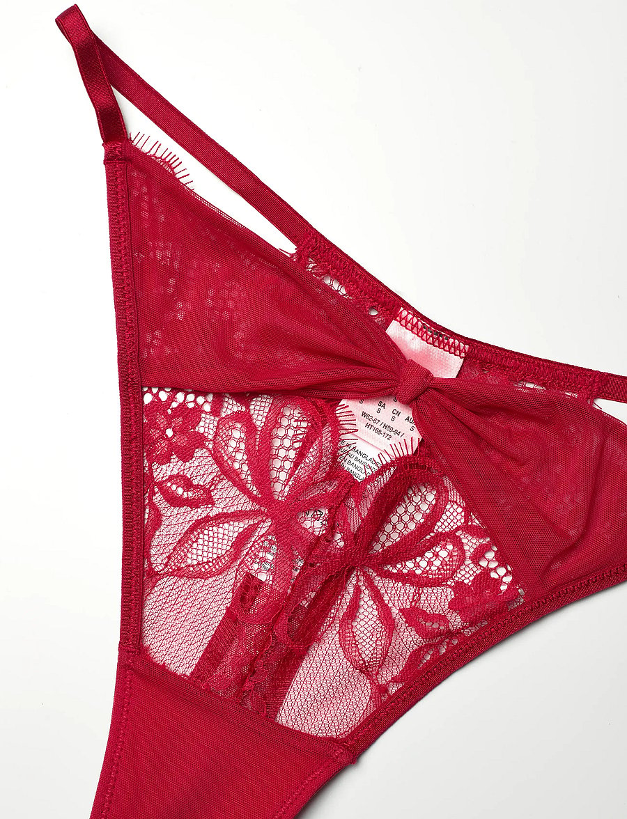 Hunkemöller - Marianna Hl String Tr - stringtrosor - chili pepper - 4