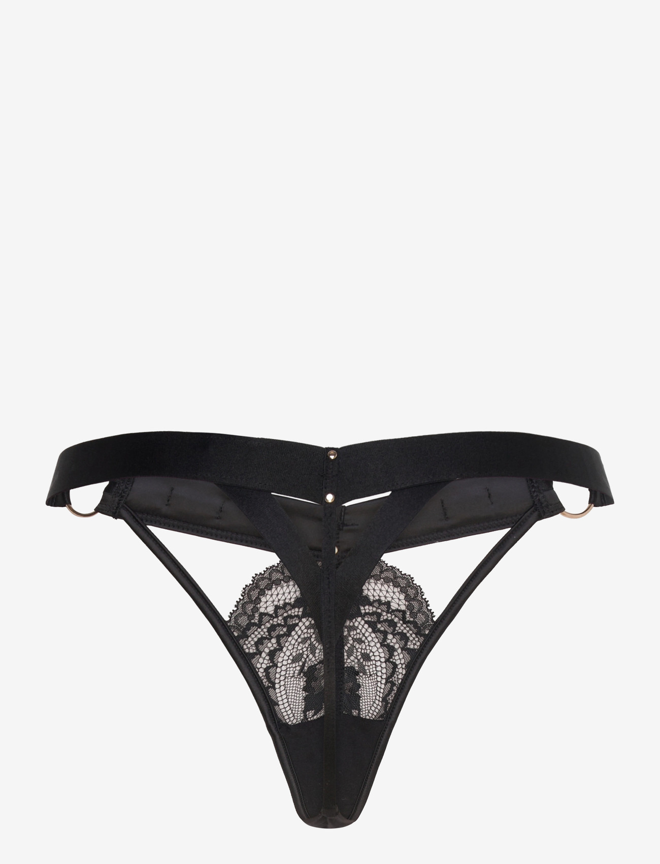Hunkemöller - Emmeline Hl String Tr - string - caviar - 2