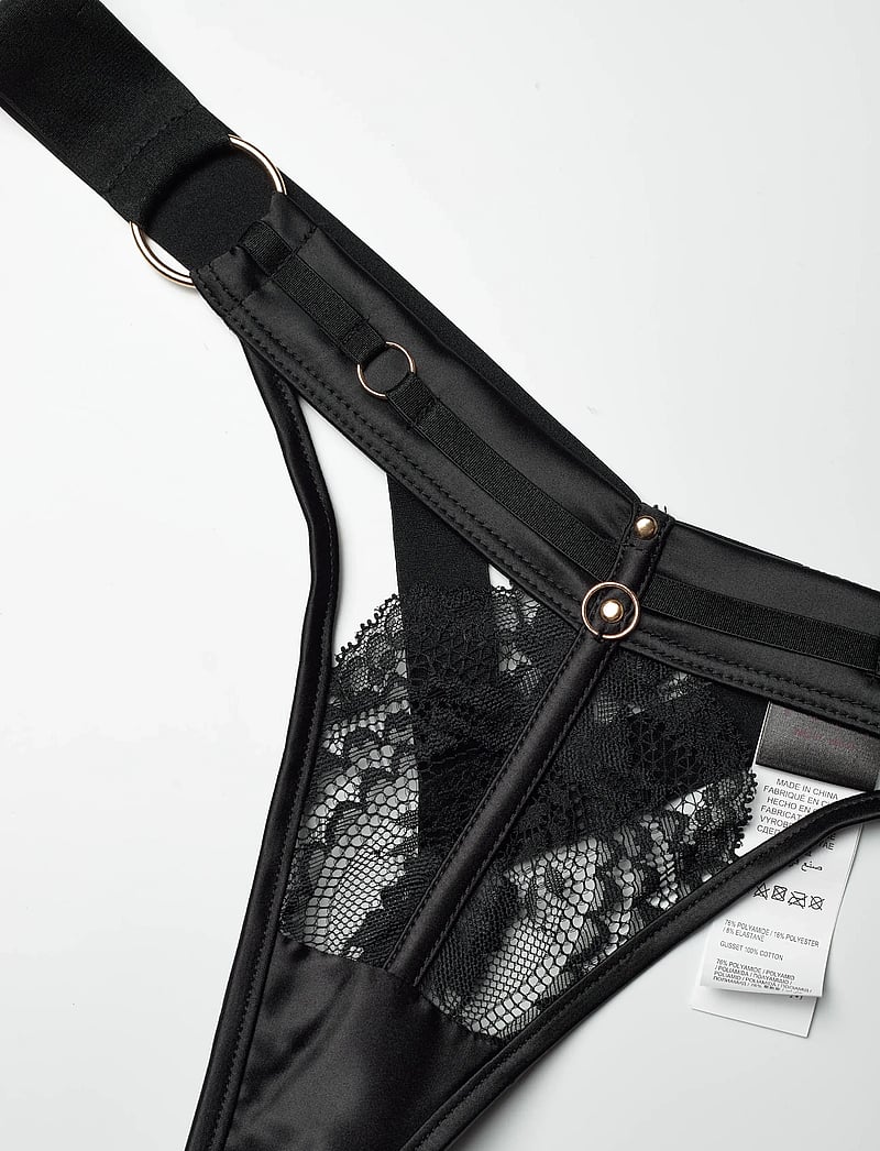 Hunkemöller - Emmeline Hl String Tr - string - caviar - 5