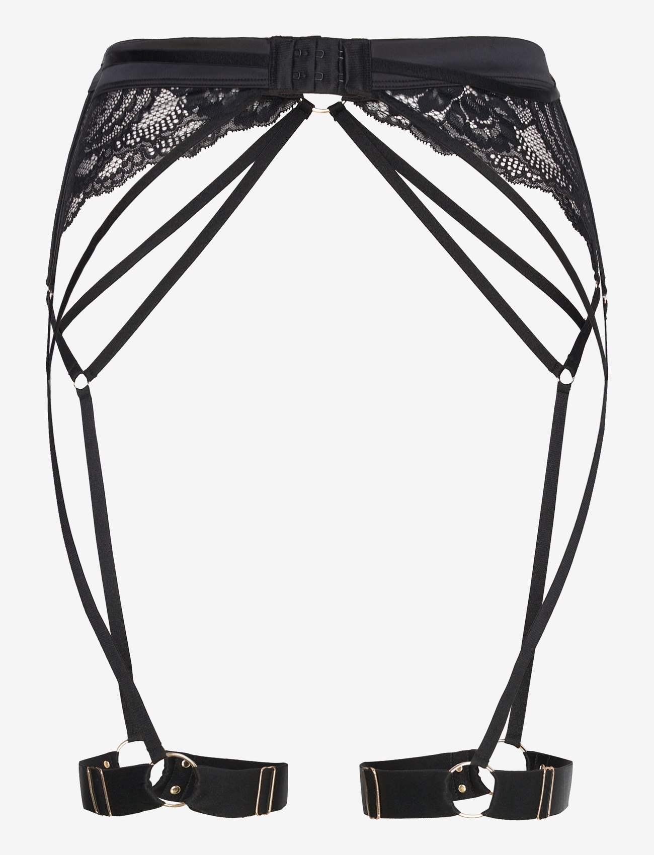 Hunkemöller - Emmeline Sb - strumpebandshållare - caviar - 1