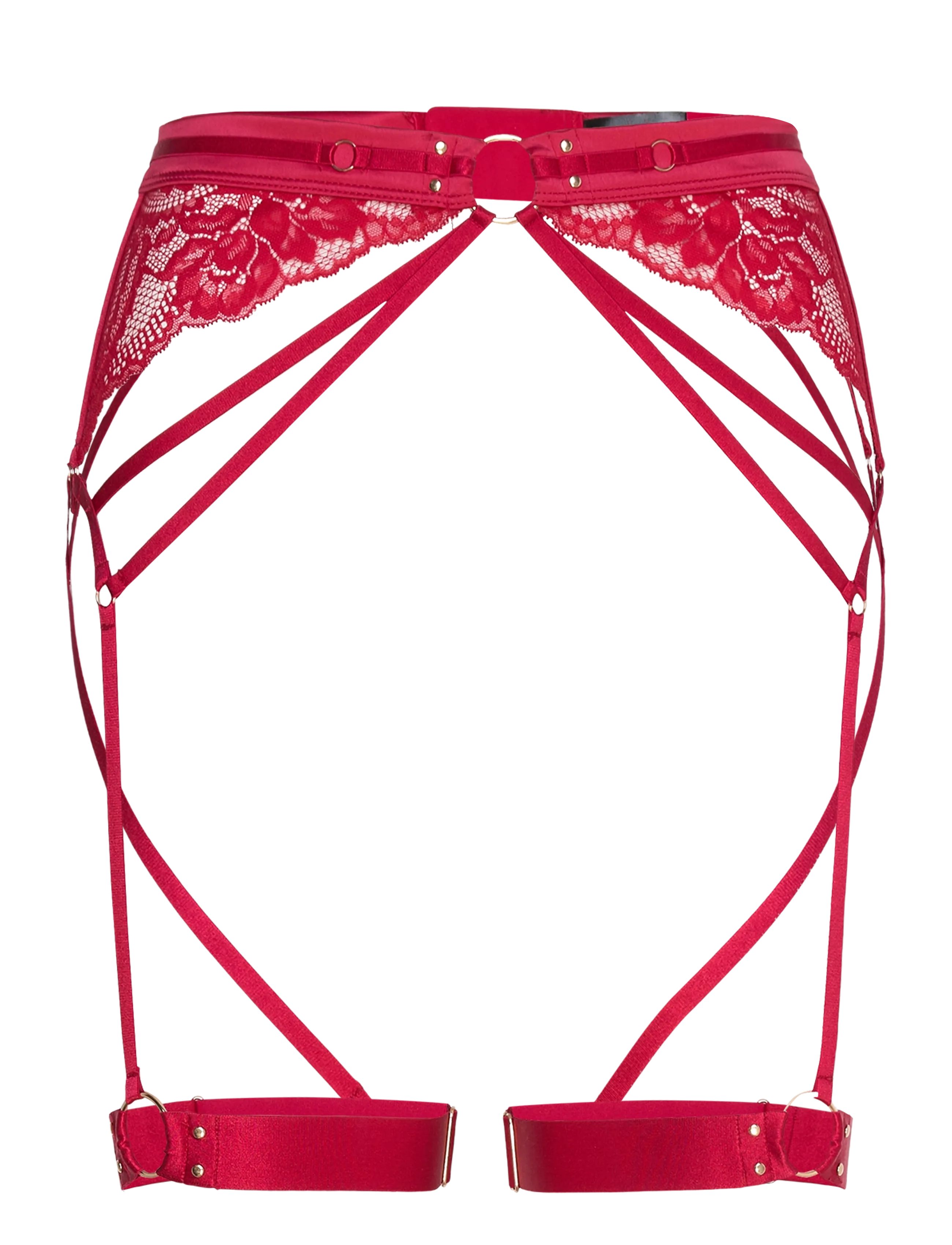 Hunkemöller Emmeline Sb - Hofteholdere - CHILI PEPPER / red