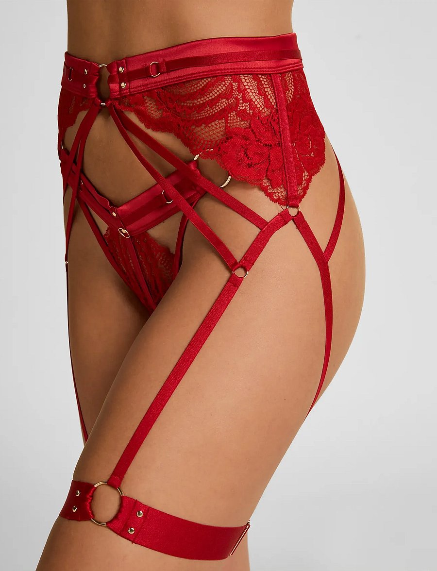 Hunkemöller - Emmeline Sb - porte-jarretelles - chili pepper - 4