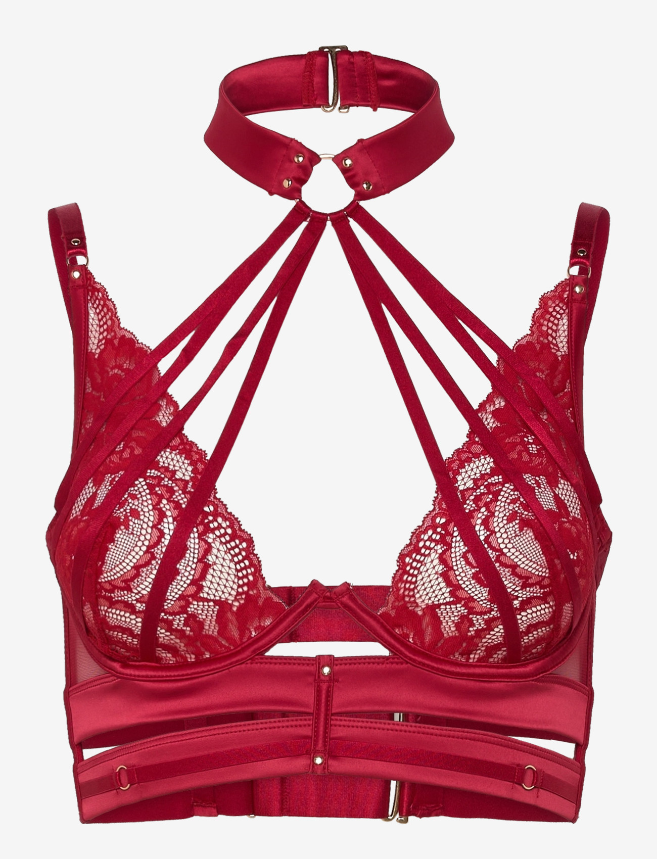 Hunkemöller - Emmeline Up Ll - bh:ar med bygel - chili pepper - 1