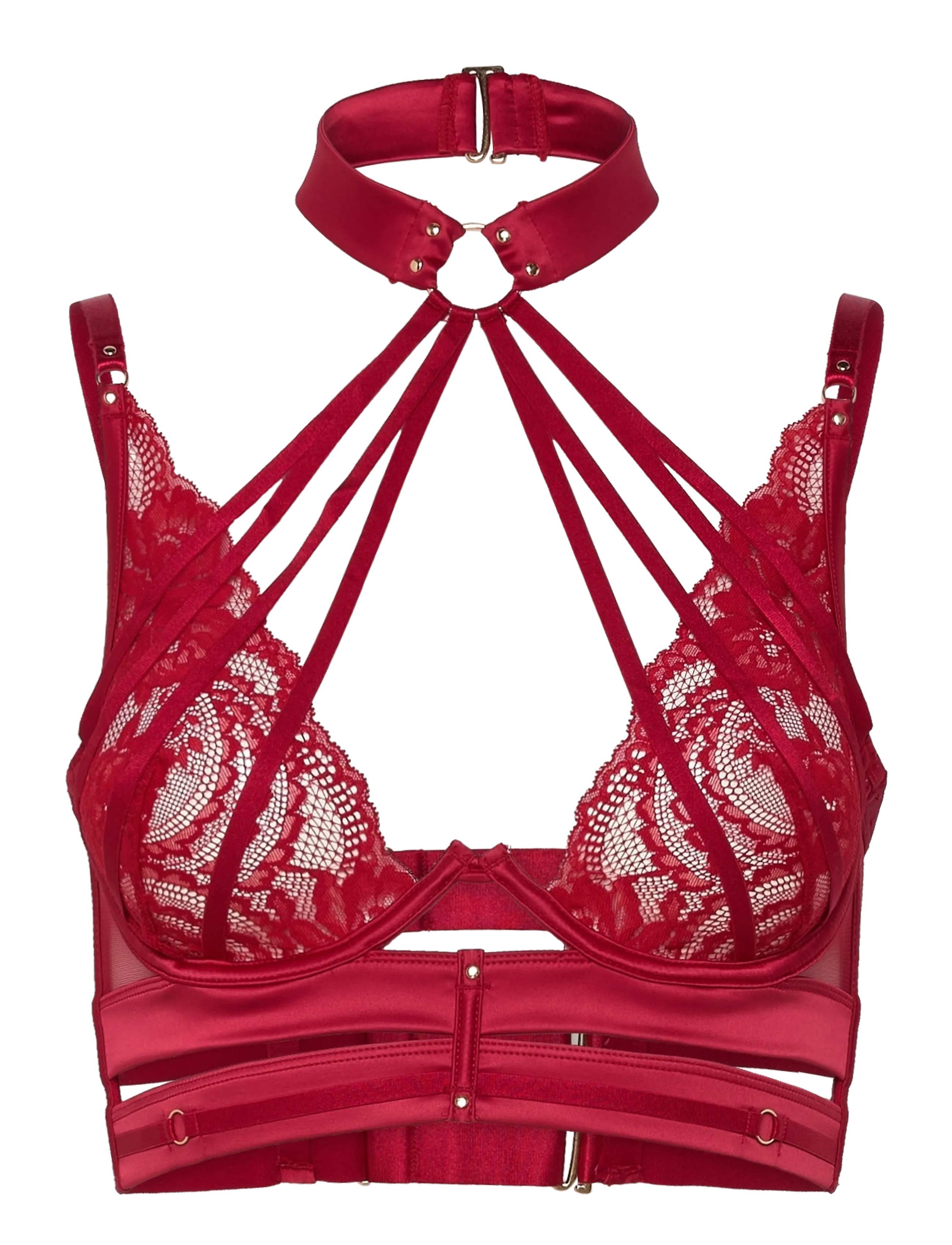 Hunkemöller Emmeline Up Ll - Bügel-BH - CHILI PEPPER / red