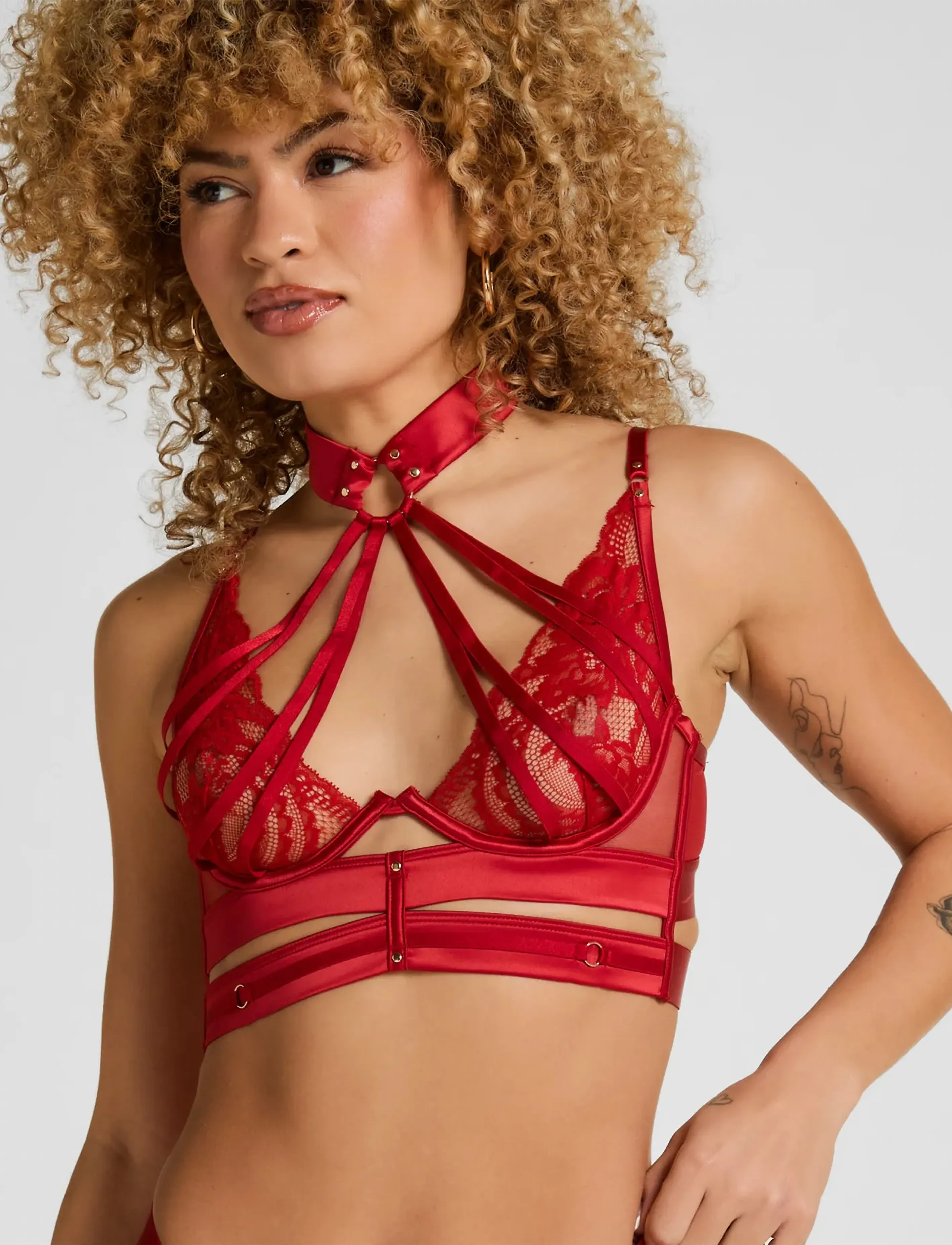 Hunkemöller - Emmeline Up Ll - bügel-bh - chili pepper - 0