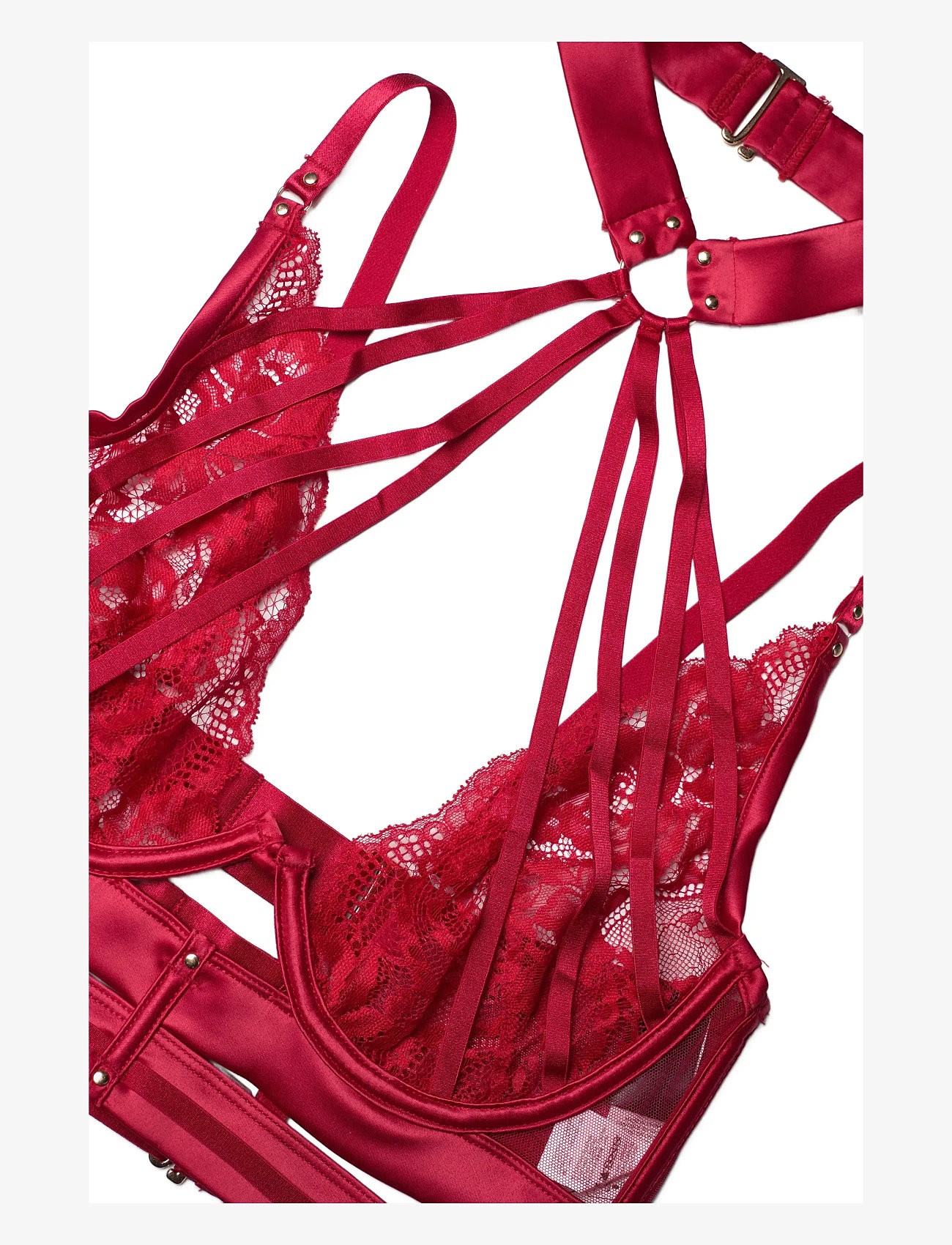 Hunkemöller - Emmeline Up Ll - bh:ar med bygel - chili pepper - 3