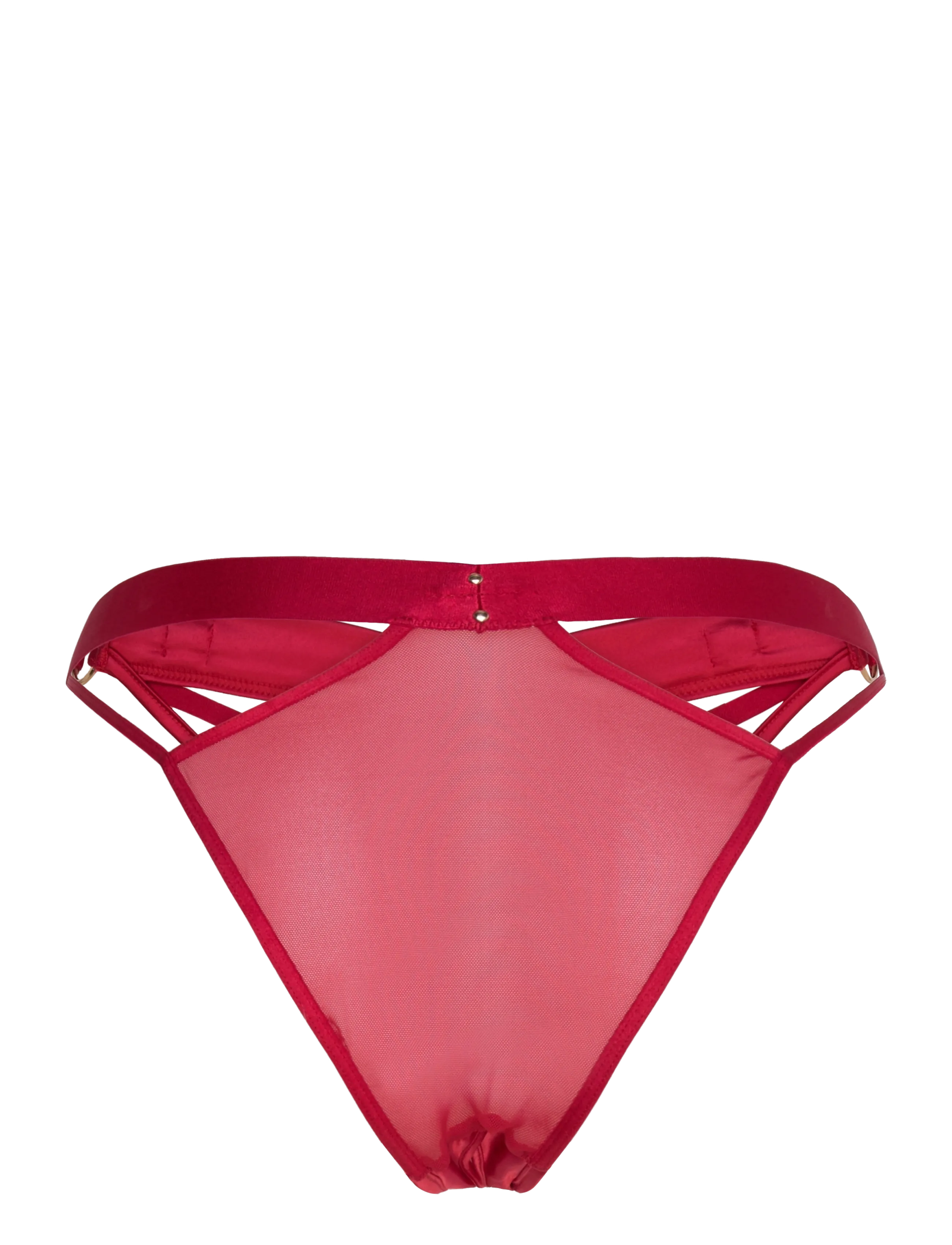 Hunkemöller - Emmeline Open Crotch Brasilian - brasiilia stiilis aluspüksid - chili pepper - 1