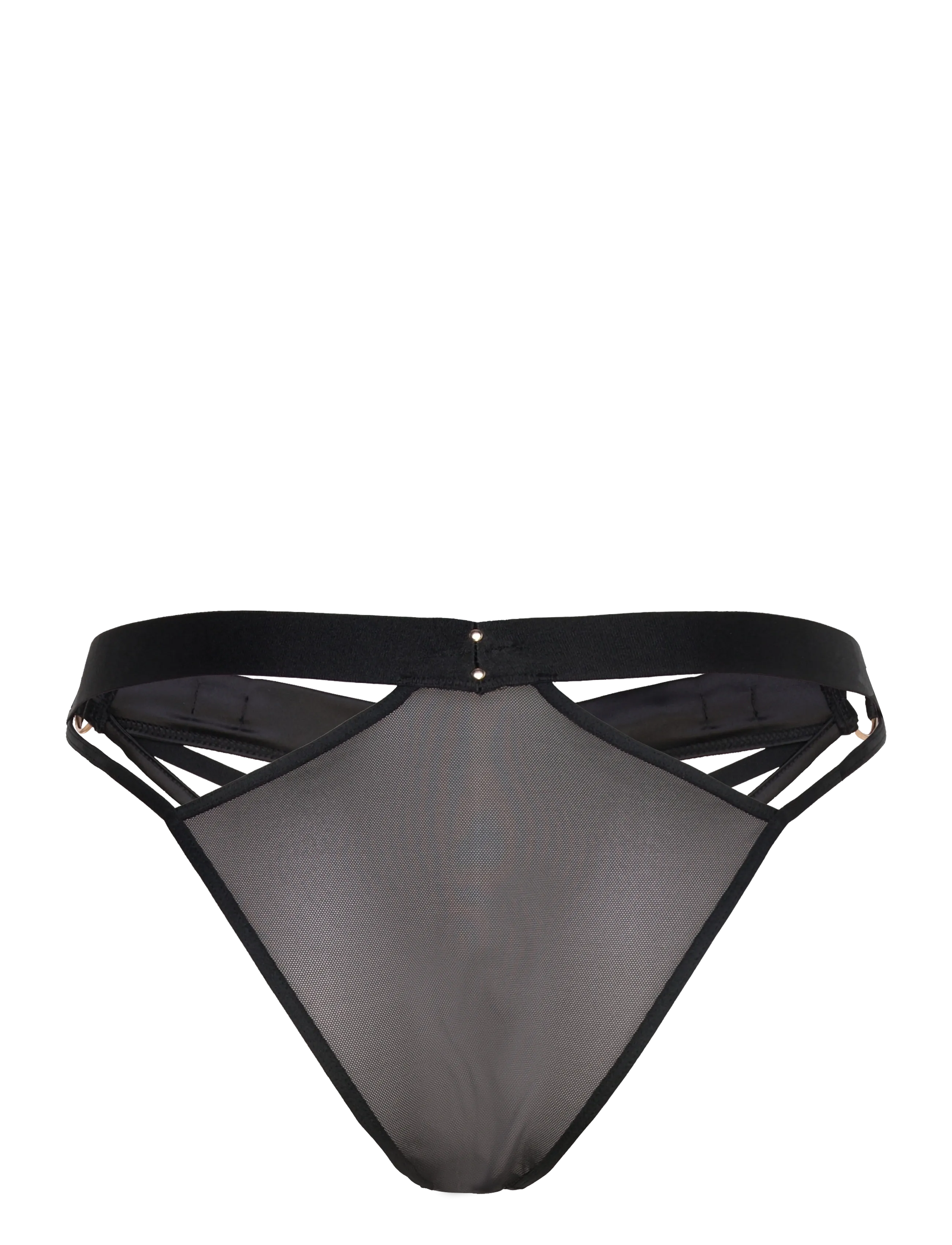 Hunkemöller - Emmeline Open Crotch Brasilian - brazilian slips - caviar - 2