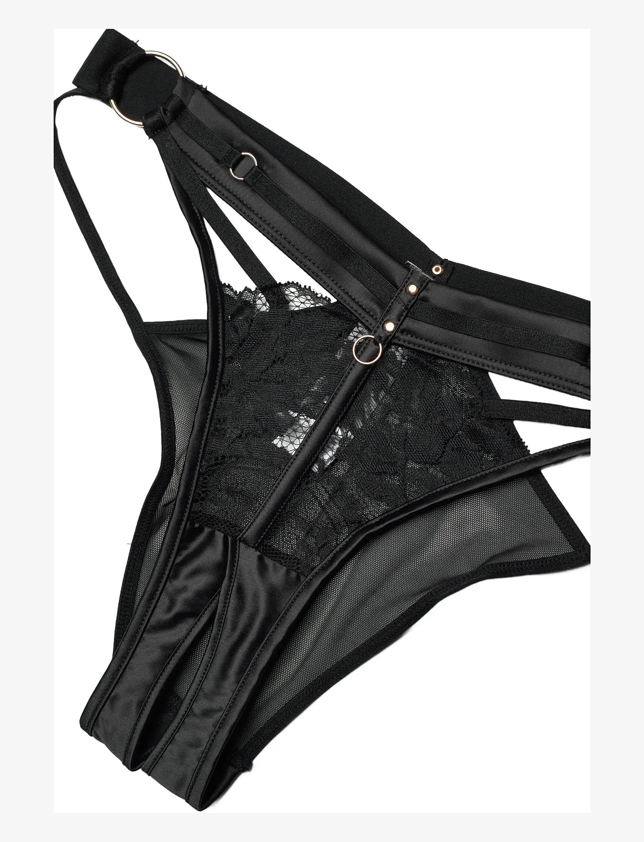 Hunkemöller - Emmeline Open Crotch Brasilian - brazilian panties - caviar - 3