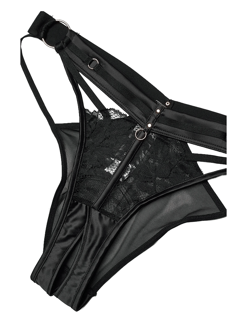 Hunkemöller - Emmeline Open Crotch Brasilian - brazilian panties - caviar - 3