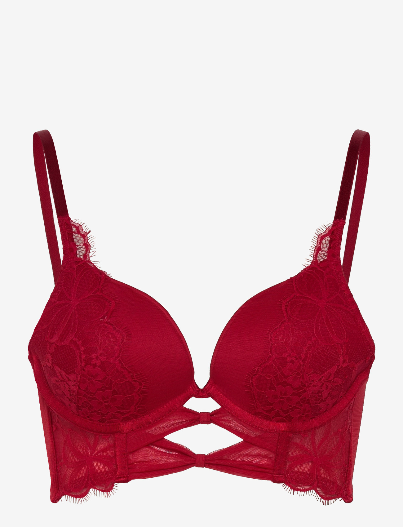Hunkemöller - Marianna Pp Push Ll - bøjle-bh’er - chili pepper - 1