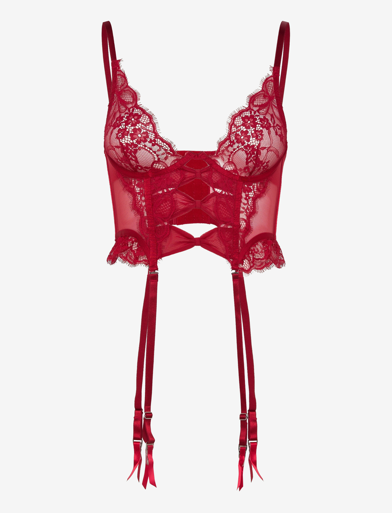 Hunkemöller - Marianna Bustier - plunge rinnahoidjad - chili pepper - 1