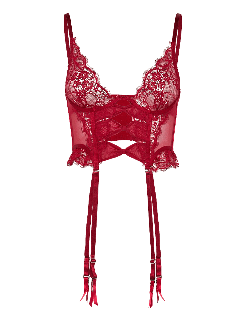 Hunkemöller - Marianna Bustier - plunge rinnahoidjad - chili pepper - 1