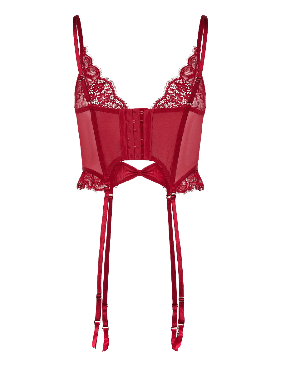 Hunkemöller - Marianna Bustier - plunge bh'er - chili pepper - 2