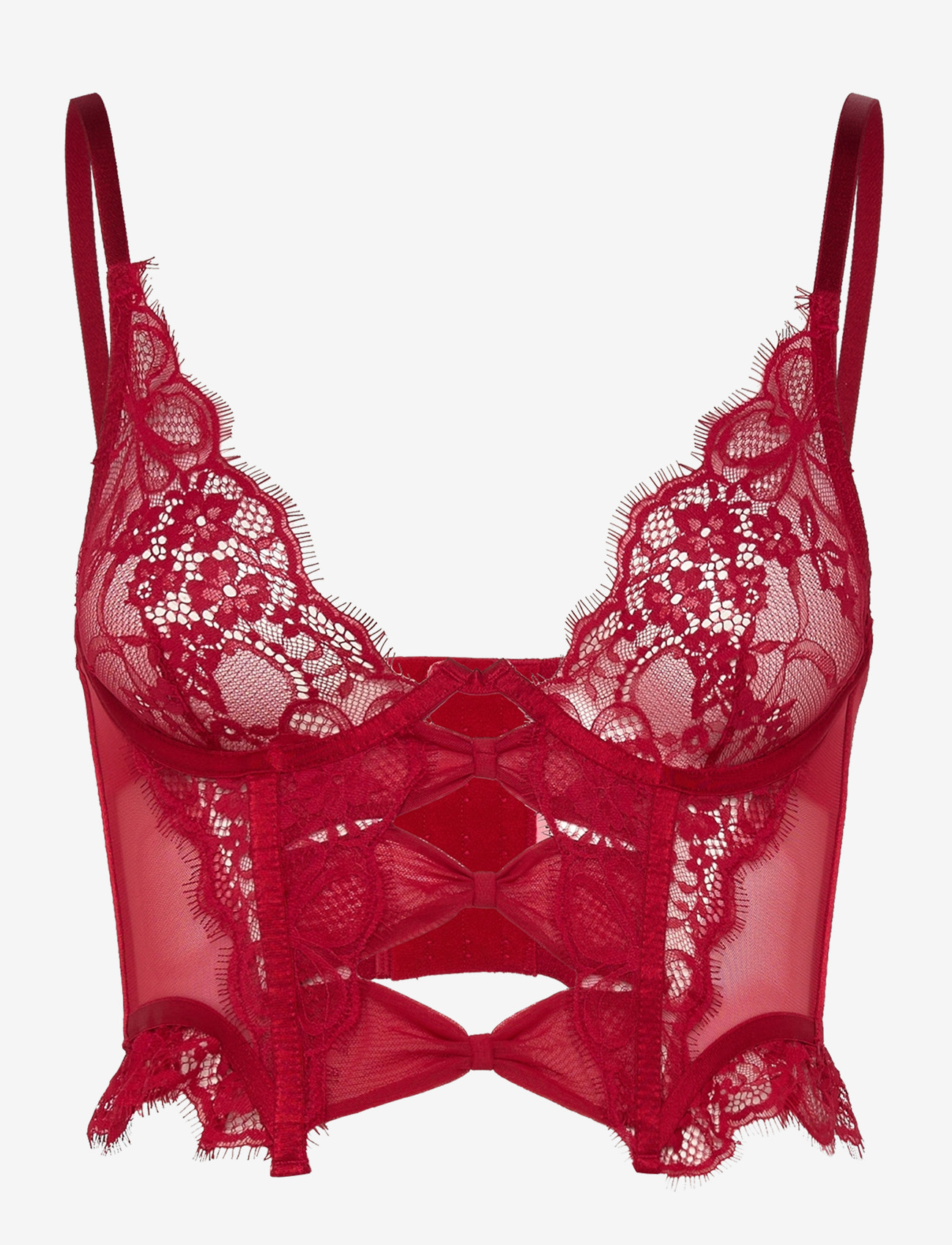 Hunkemöller - Marianna Bustier - plunge rinnahoidjad - chili pepper - 3
