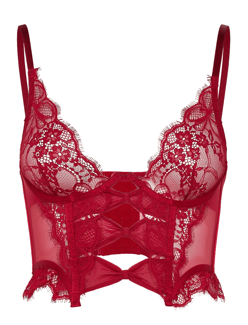 Hunkemöller - Marianna Bustier - plunge rinnahoidjad - chili pepper - 3