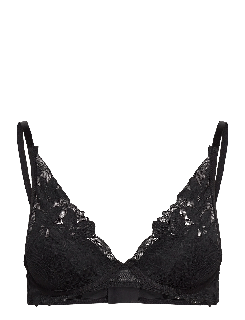 Hunkemöller - Ingrid Pp - plunge rinnahoidjad - caviar - 0