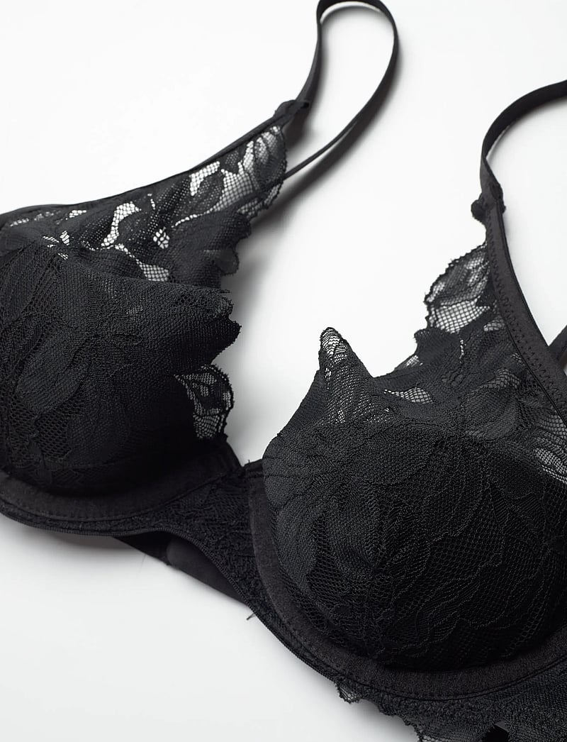 Hunkemöller - Ingrid Pp - plunge rinnahoidjad - caviar - 2