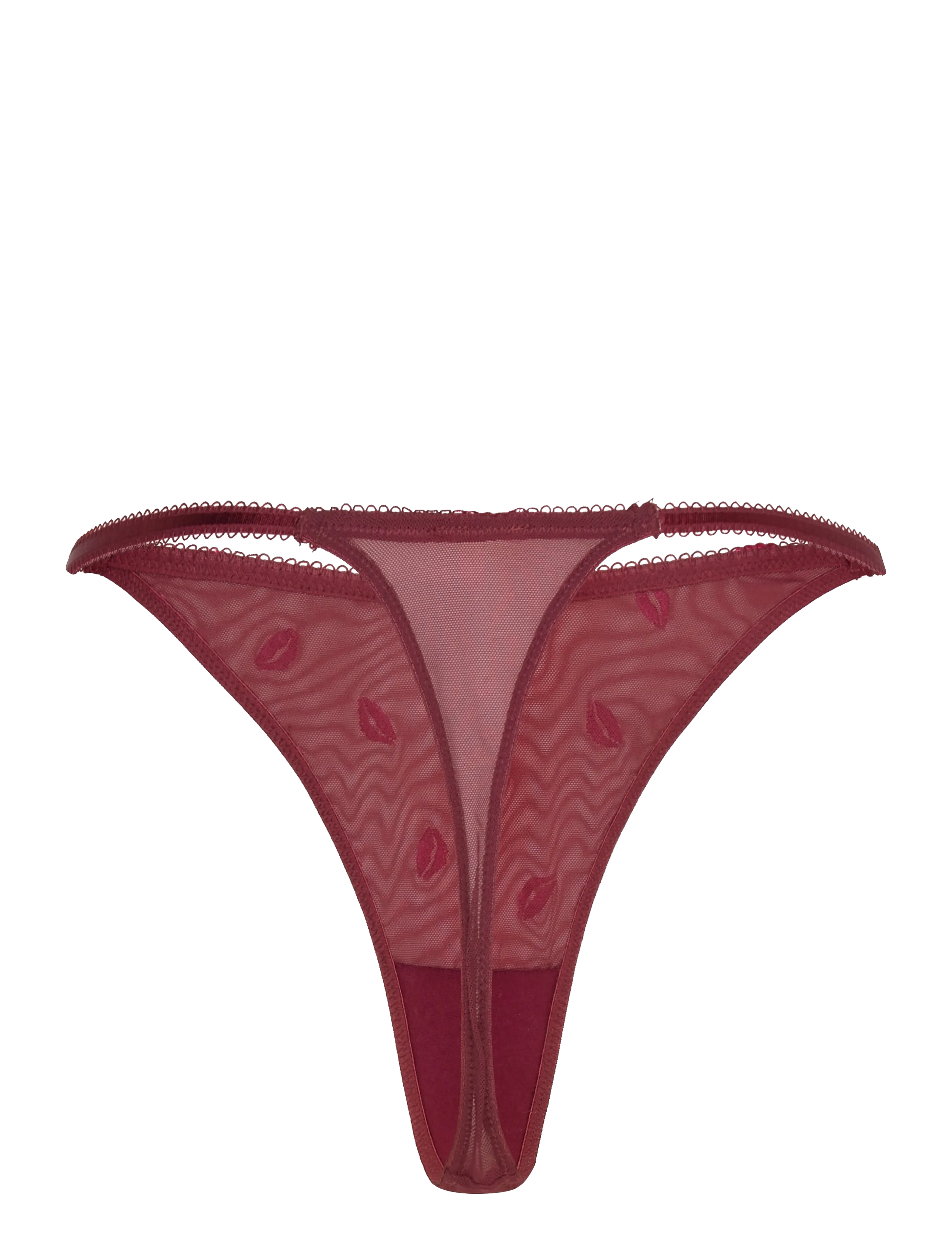 Hunkemöller - Frida Hl String T - zemākās cenas - cabernet - 2