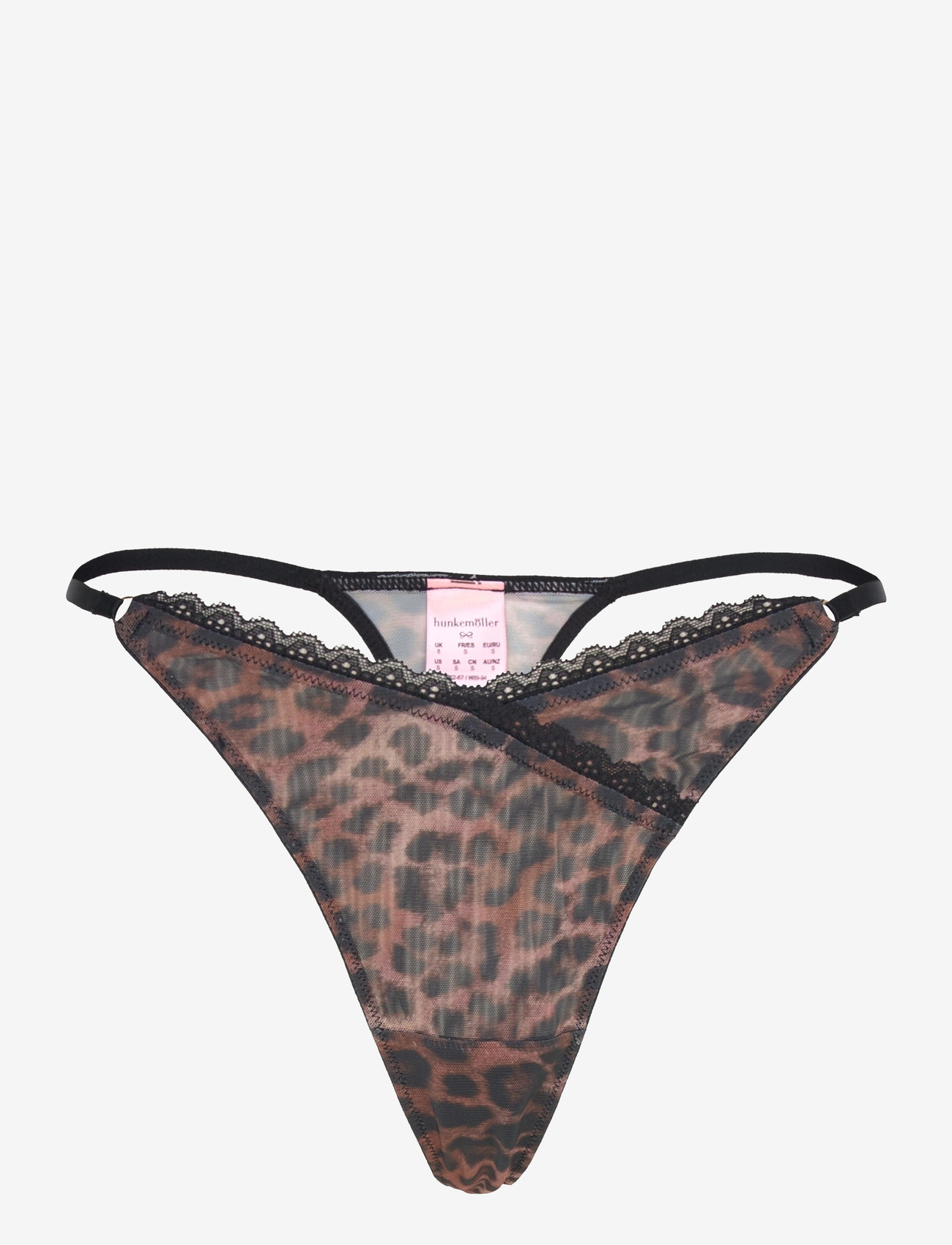 Hunkemöller - Ella Hl String T - thongs - brunette - 0