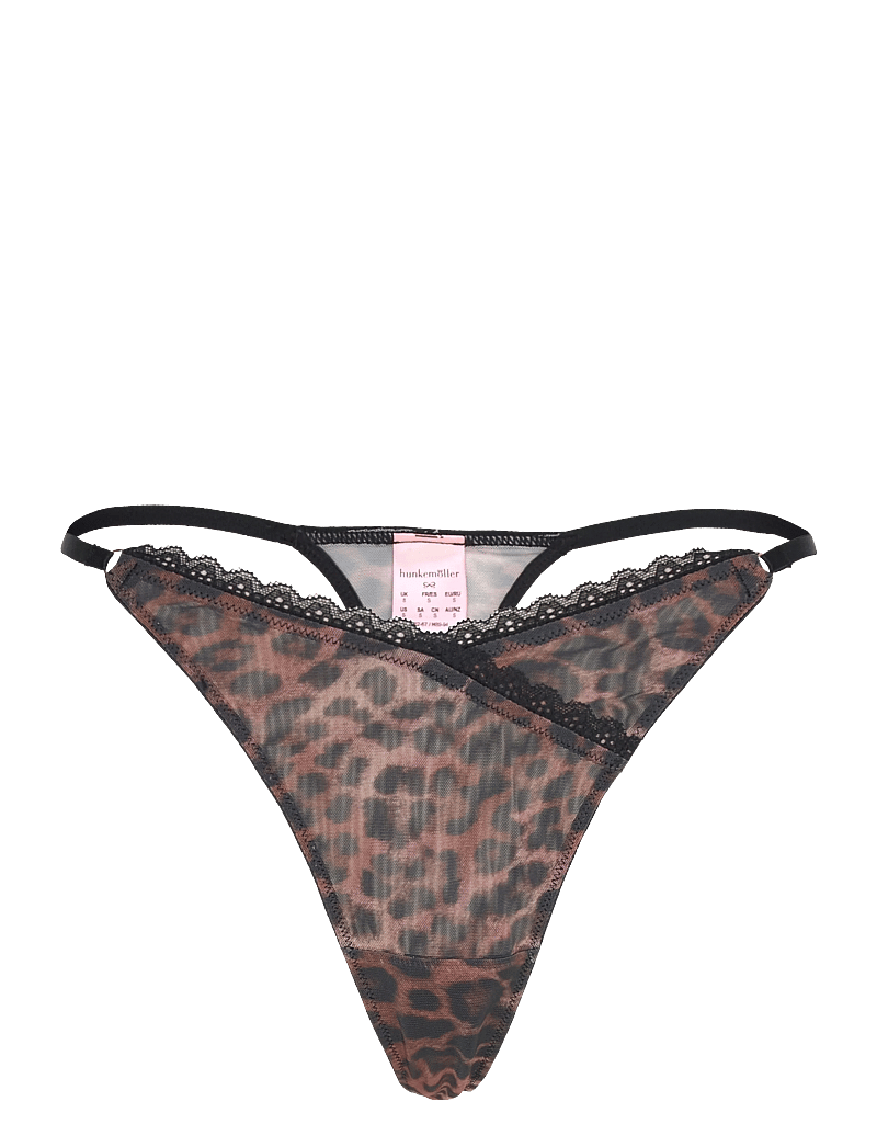 Hunkemöller - Ella Hl String T - thongs - brunette - 0