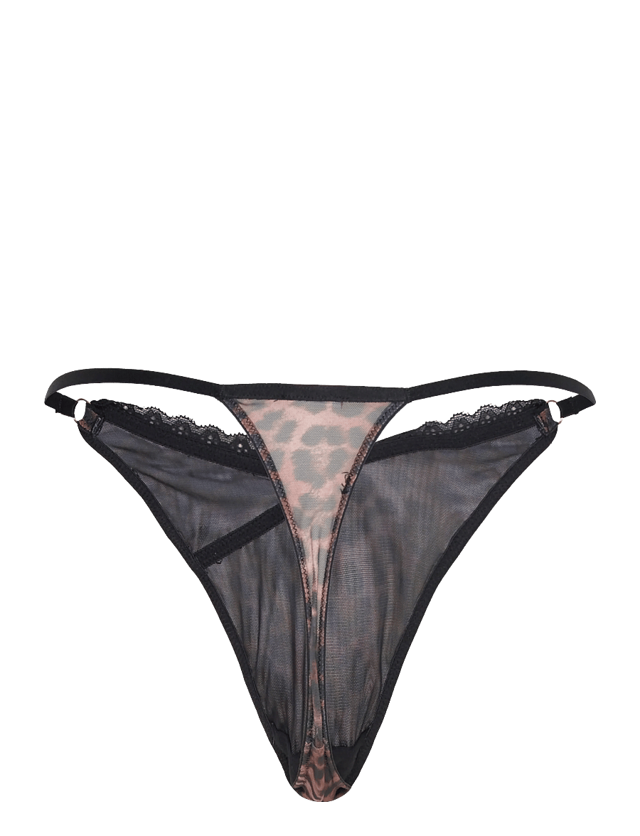 Hunkemöller - Ella Hl String T - stringi - brunette - 1