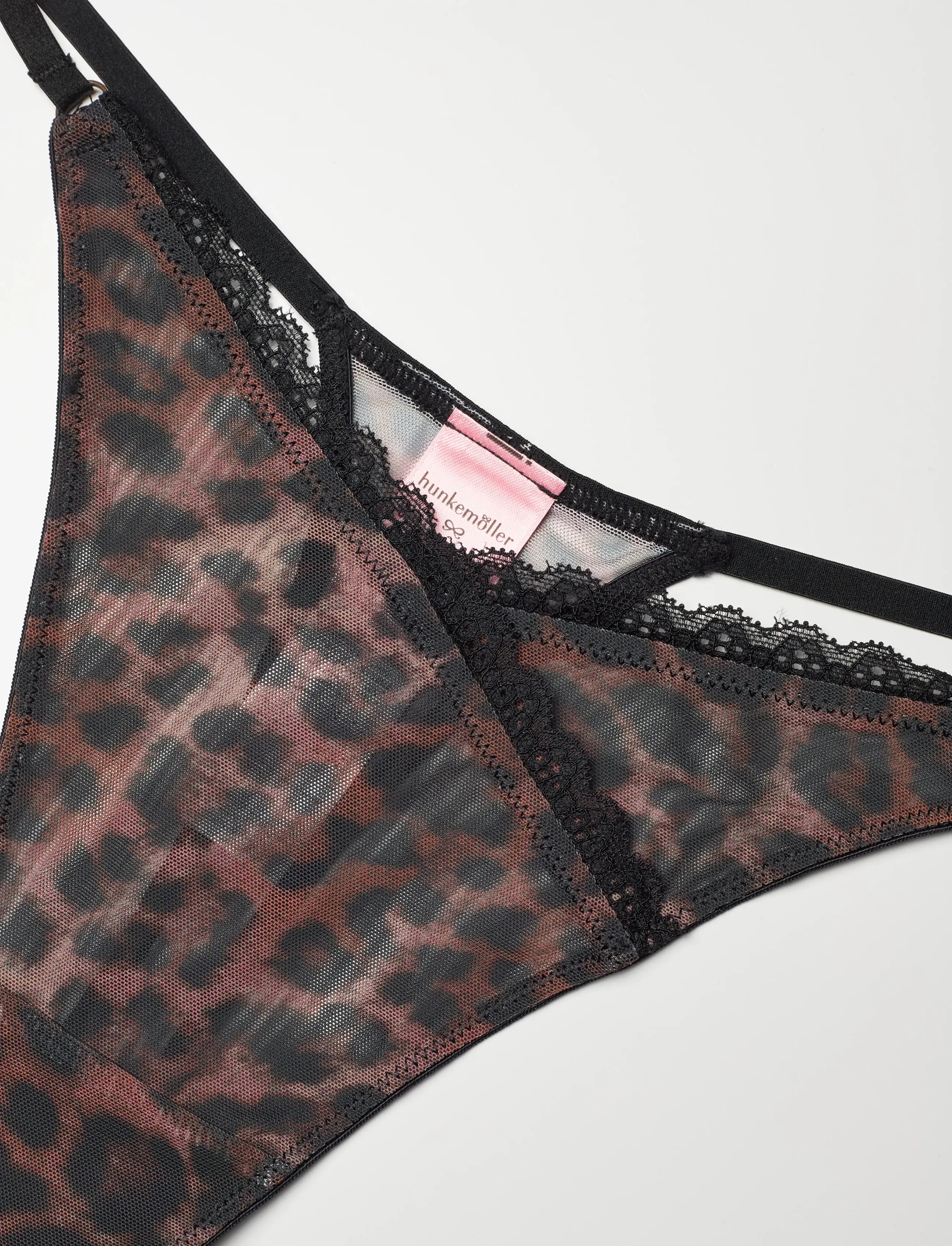 Hunkemöller - Ella Hl String T - laveste priser - brunette - 2