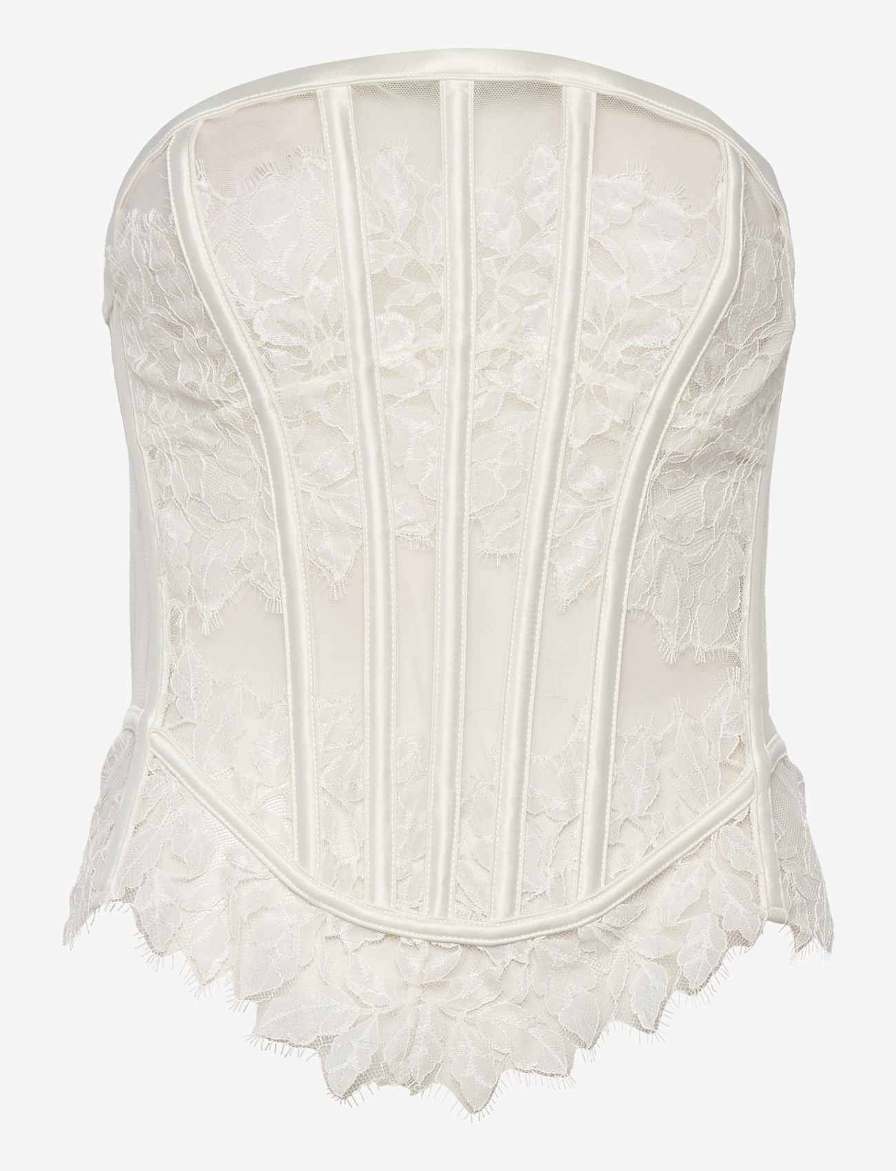 Hunkemöller - Chalice Bustier - vormiv pesu - snow white - 0