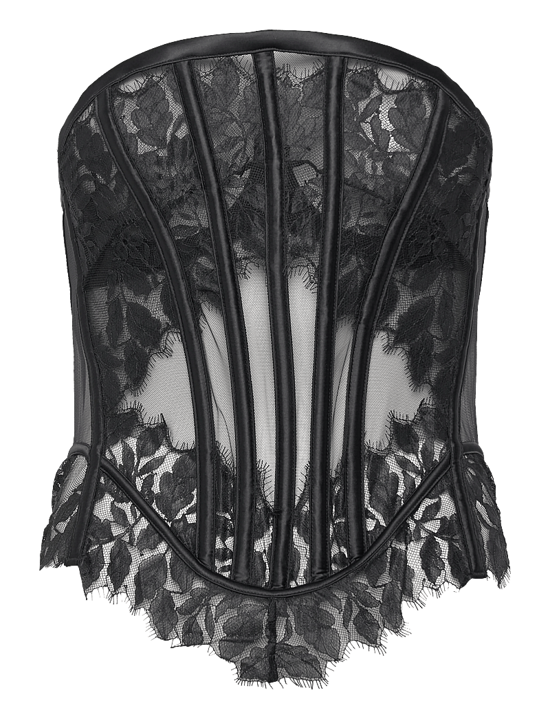 Hunkemöller - Chalice Bustier - wired bras - caviar - 0