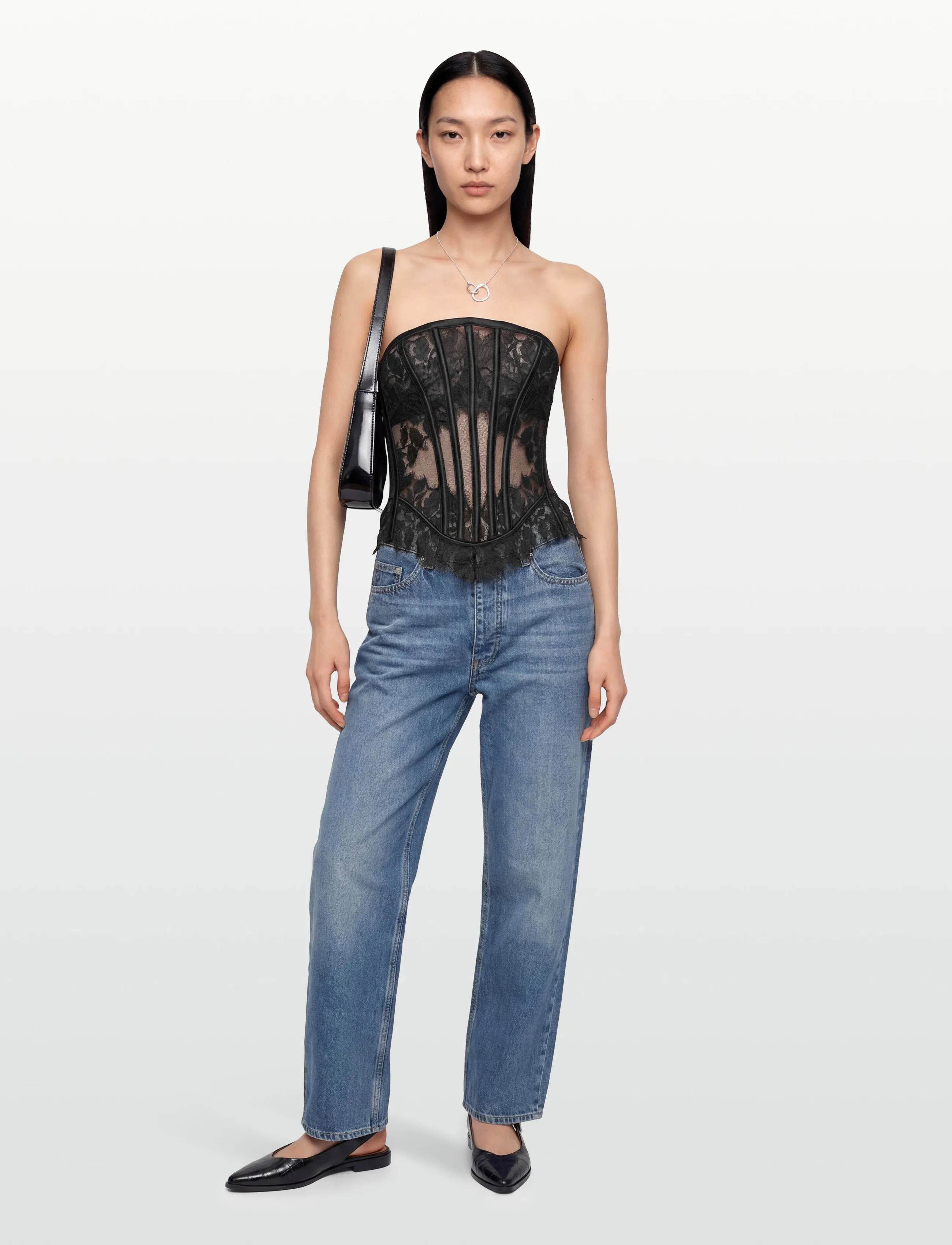 Hunkemöller Chalice Bustier - Bielizna - CAVIAR / black