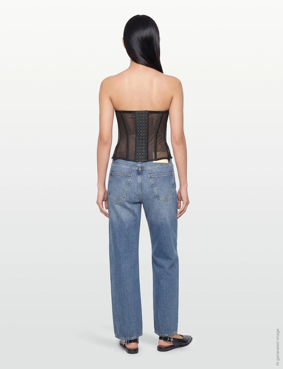 Hunkemöller - Chalice Bustier - traadiga rinnahoidjad - caviar - 4