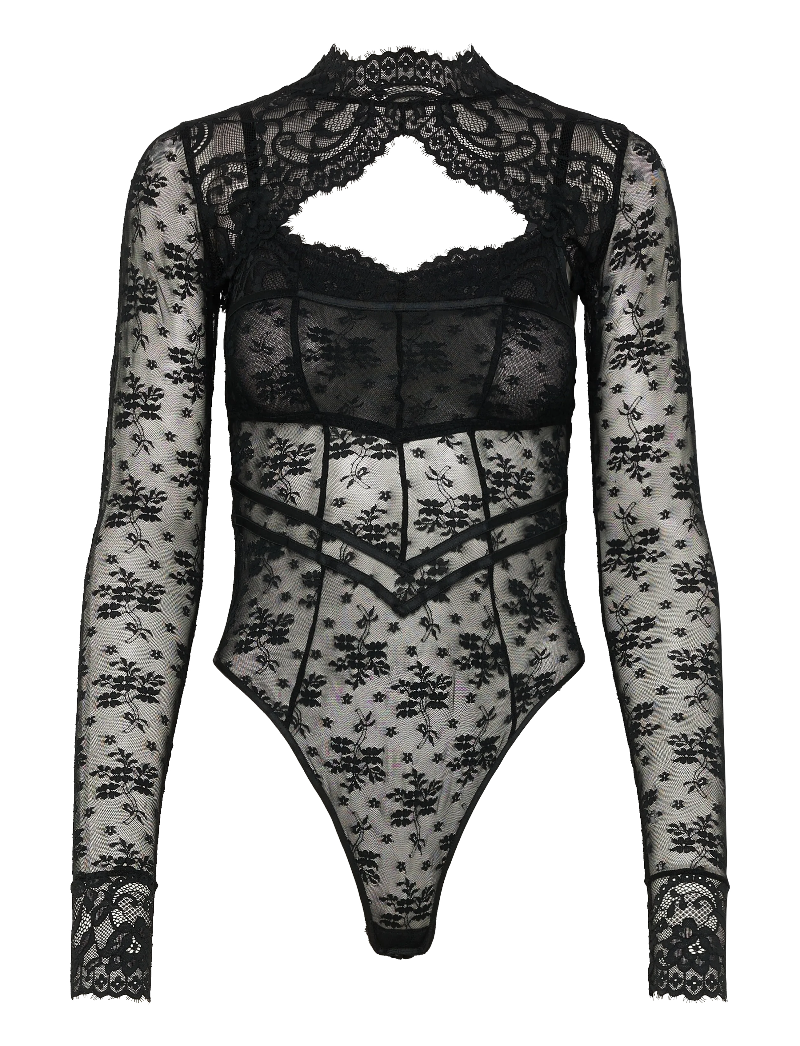 HUNKEMÖLLER Faith Body Bolero Schwarz - S - Damen