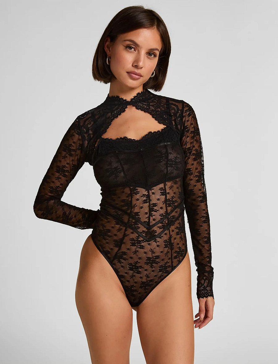 Hunkemöller - Faith Body Bolero - fyrir sérstaka viðburði - black - 0