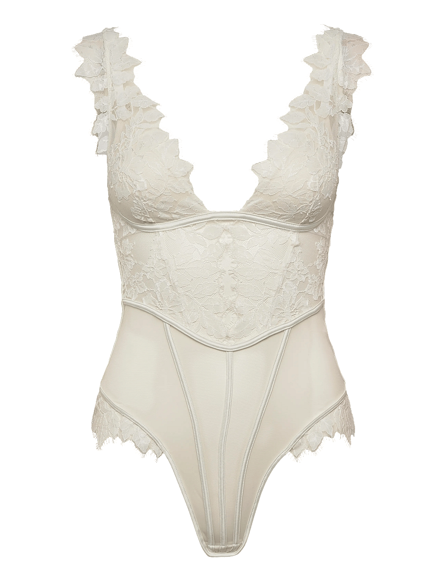 Hunkemöller - Grace Body - erilised sündmused - snow white - 0