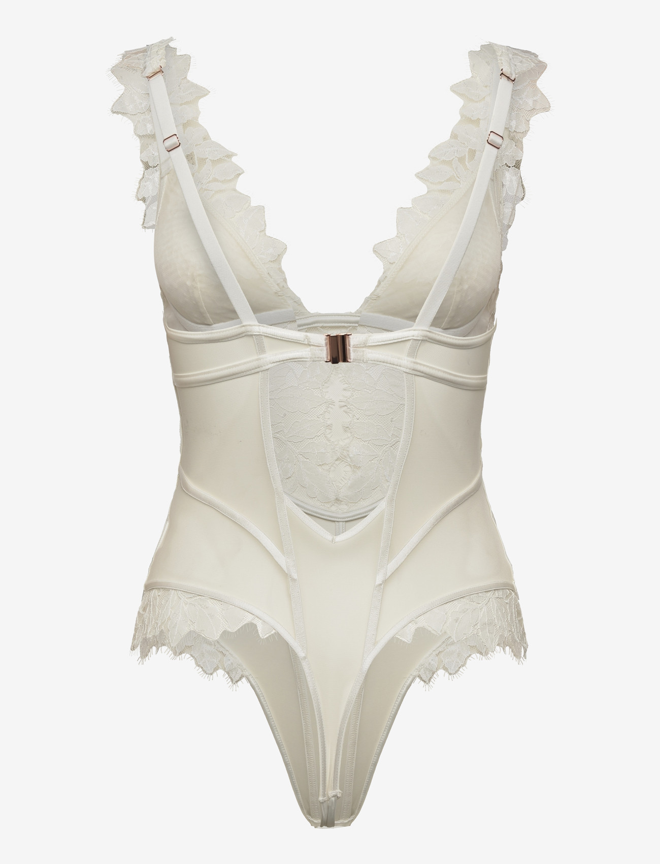 Hunkemöller - Grace Body - body & sukienki - snow white - 1